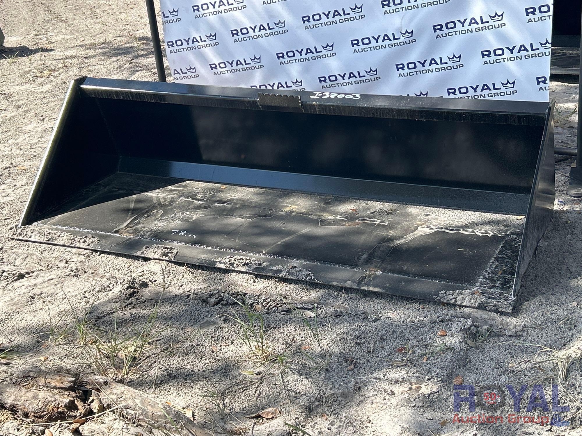 2025 Swict 78in Bucket Skid Steer Attachment (A55851)