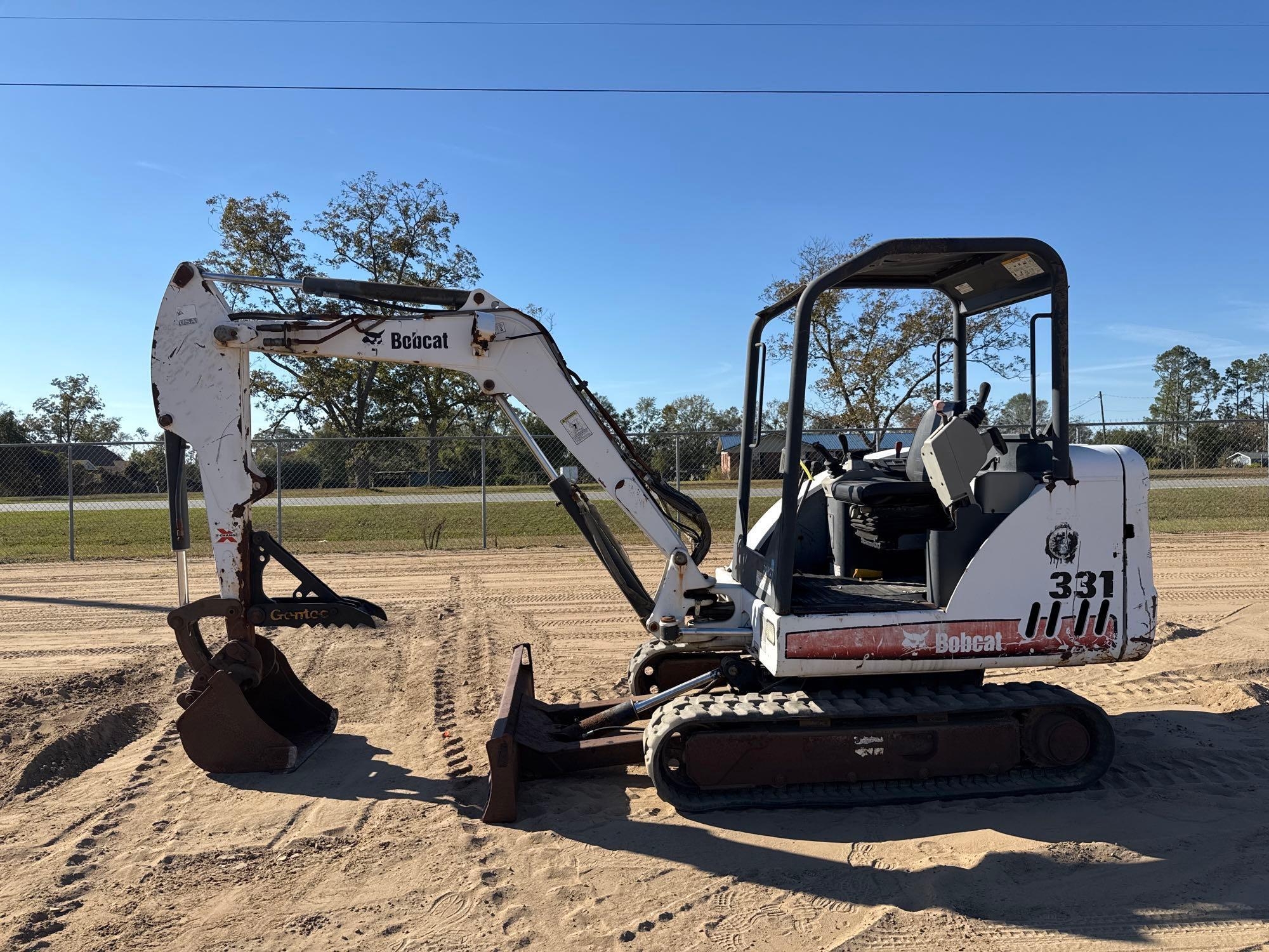 2008 BOBCAT 331G EXCAVATOR (A52707)