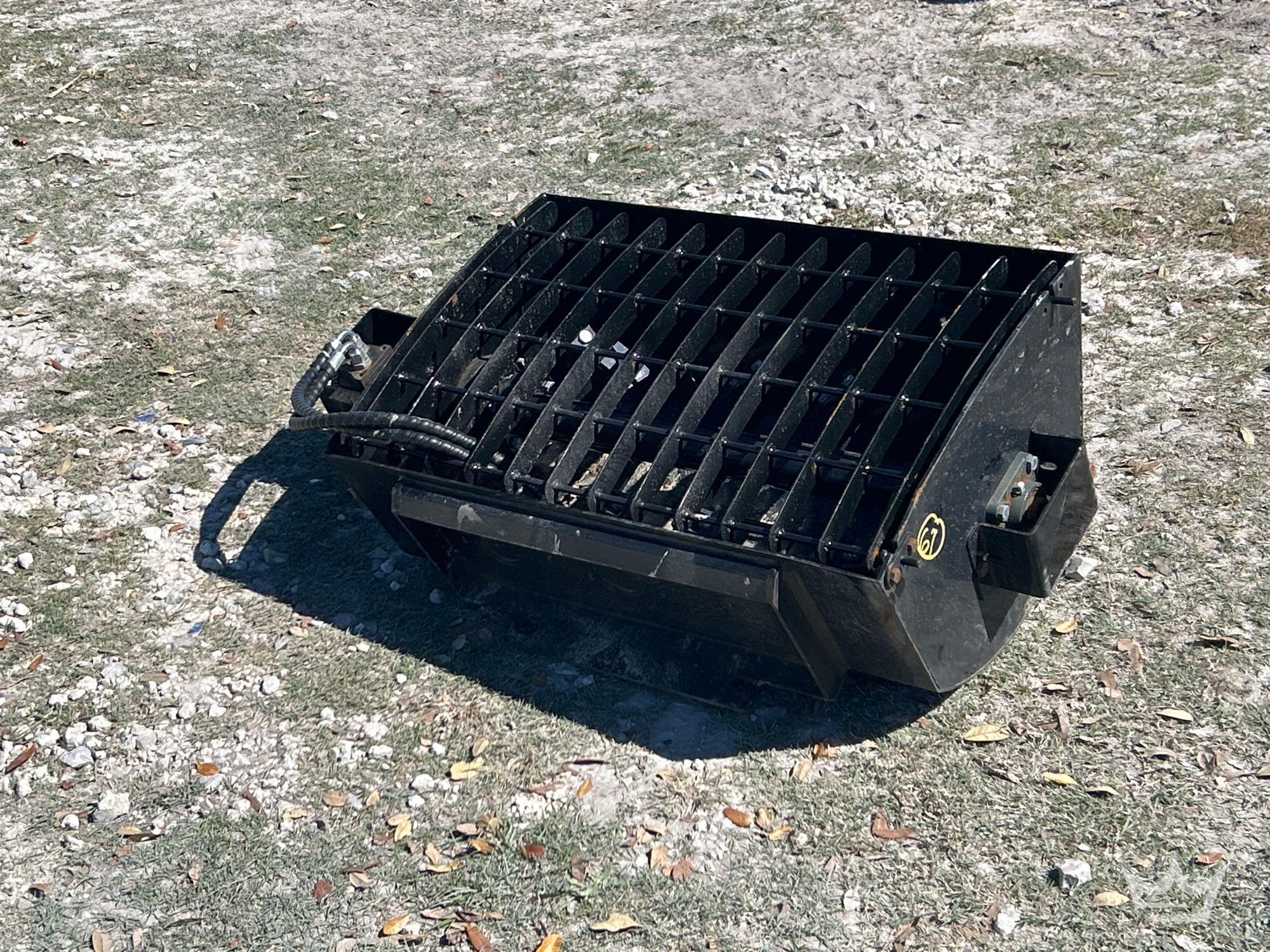 2025 IRANCH IRLMB Mixing Bucket Mini Skid Steer Attachment (A61572)