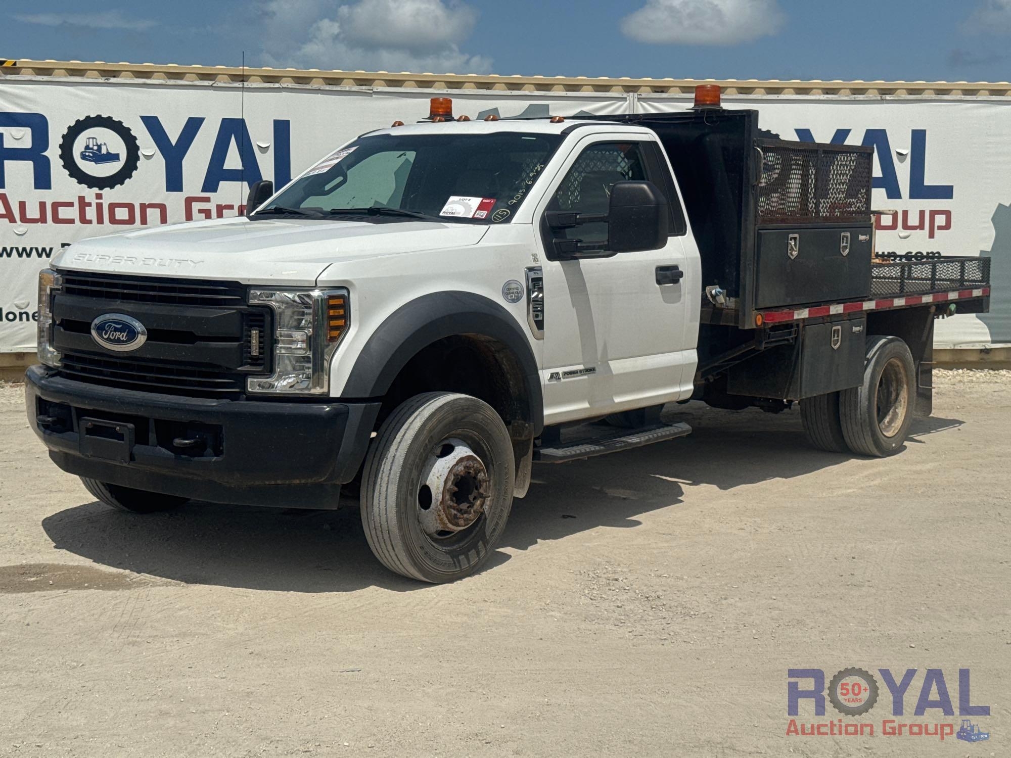 2019 Ford F-450 Flatbed Truck (A46683)