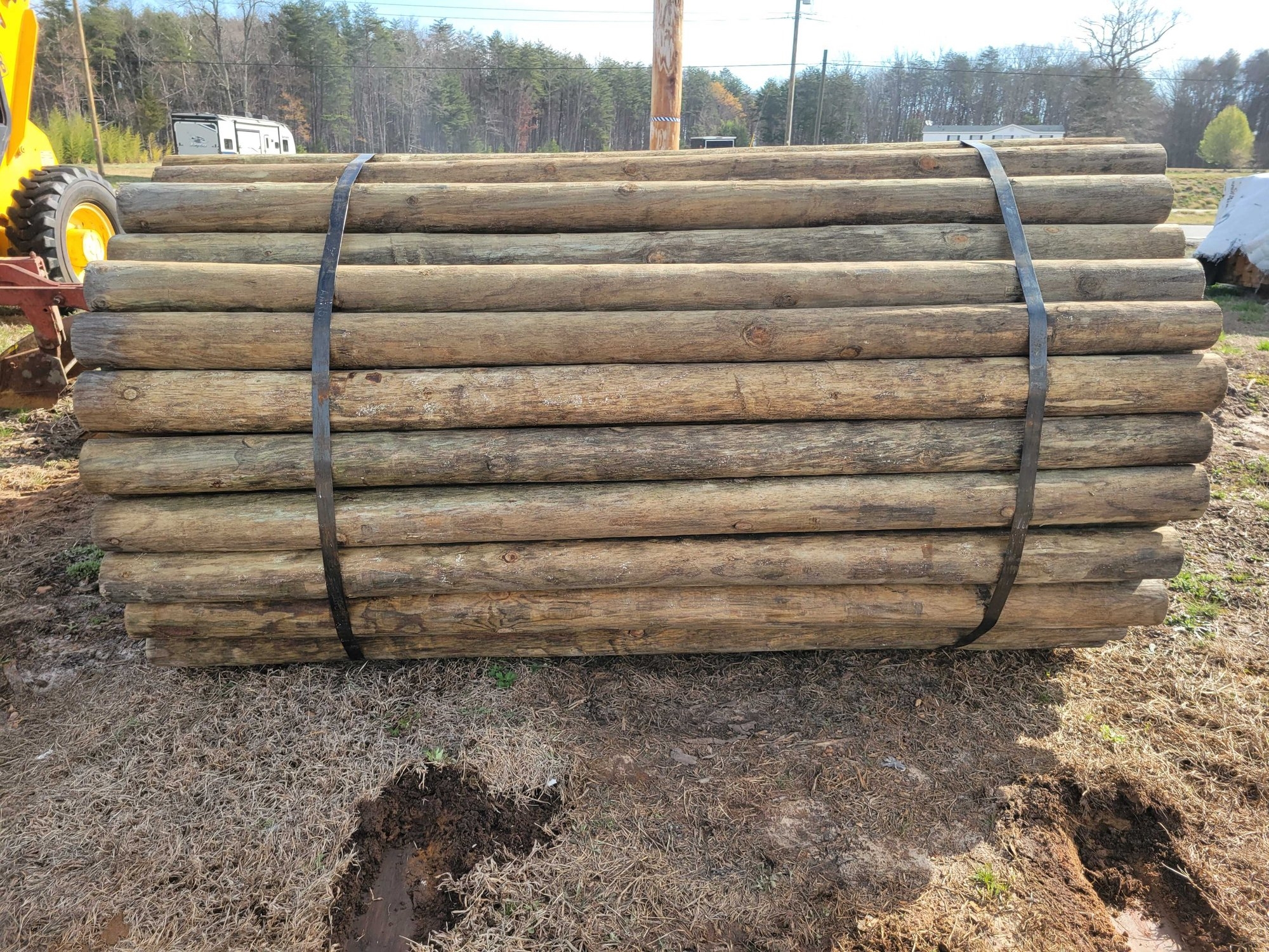 Wood Fence Post (A62613)