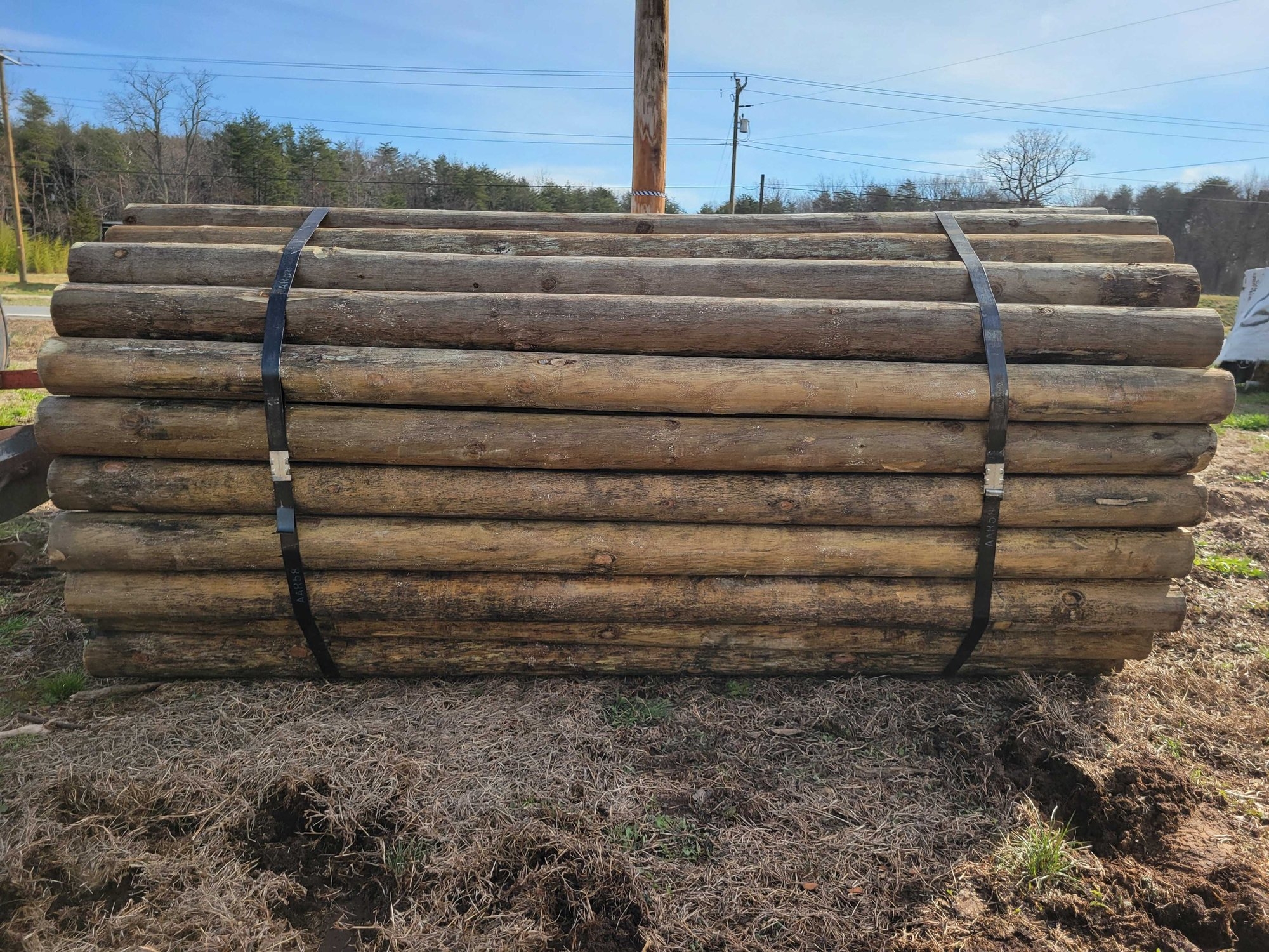 Wood Fence Post (A62613)