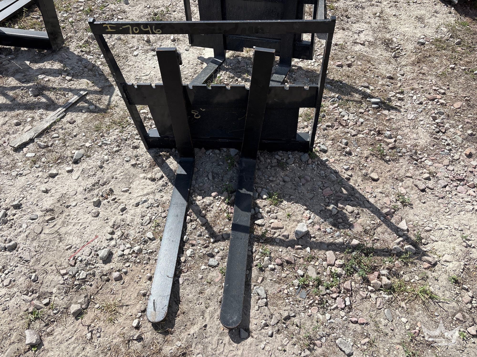 2025 Forks and Frame Mini Skid Steer Attachment (A61572)