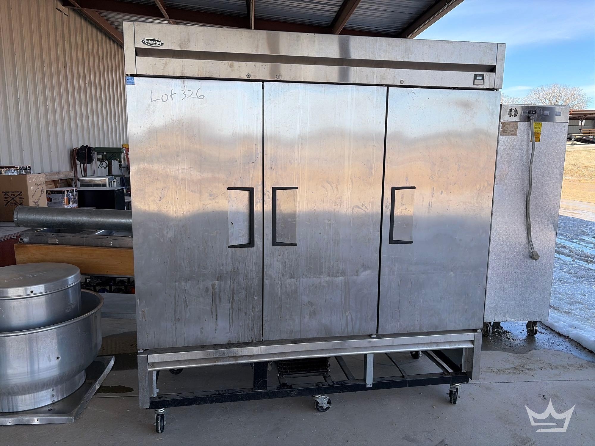 3 Door Commercial Refrigerator (A60352)