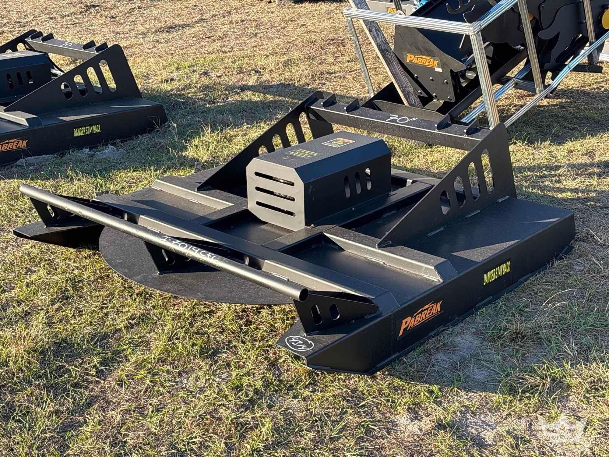 2025 Pabreak Hydraulic Brush Cutter Skid Steer Attachment (A61567)