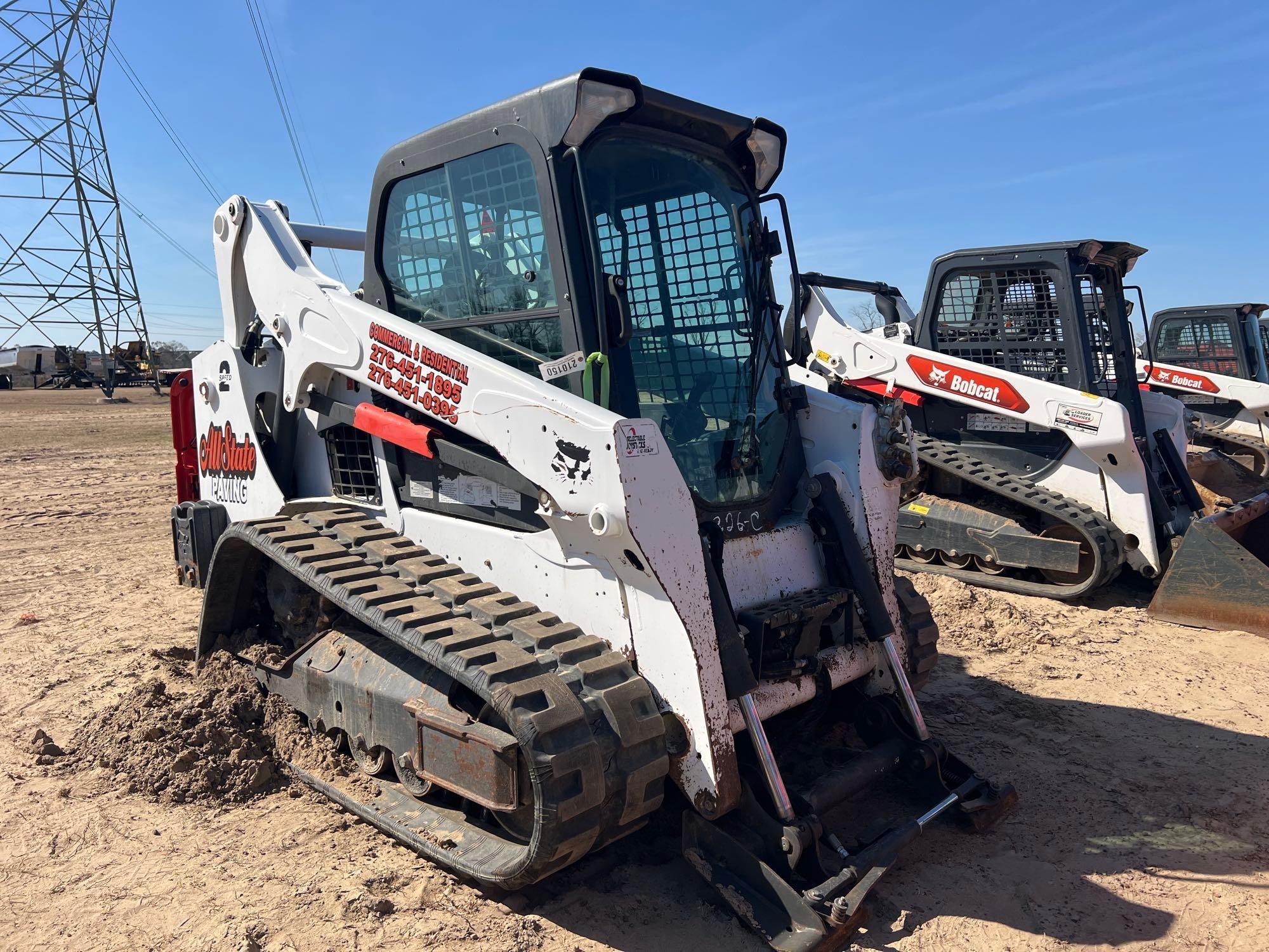 2018 BOBCAT T595 SKID STEER (A62129)