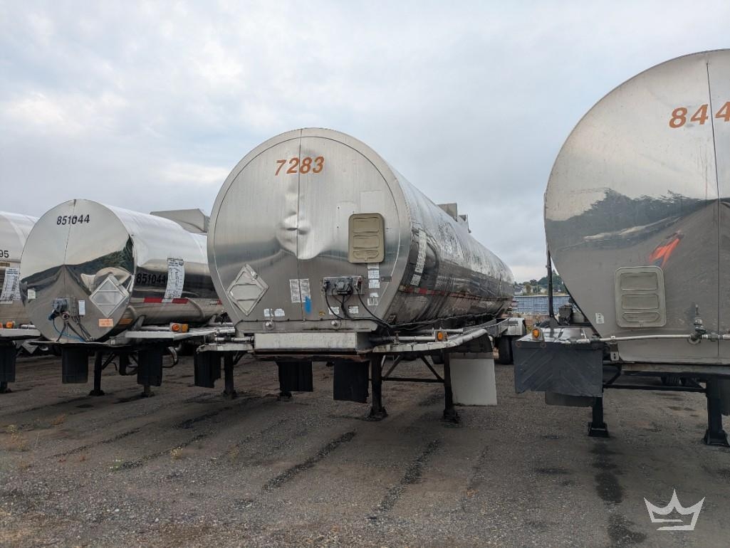 1993 Brenner 307 SS Insulated T/A Chemical Tanker Trailer (A64194)