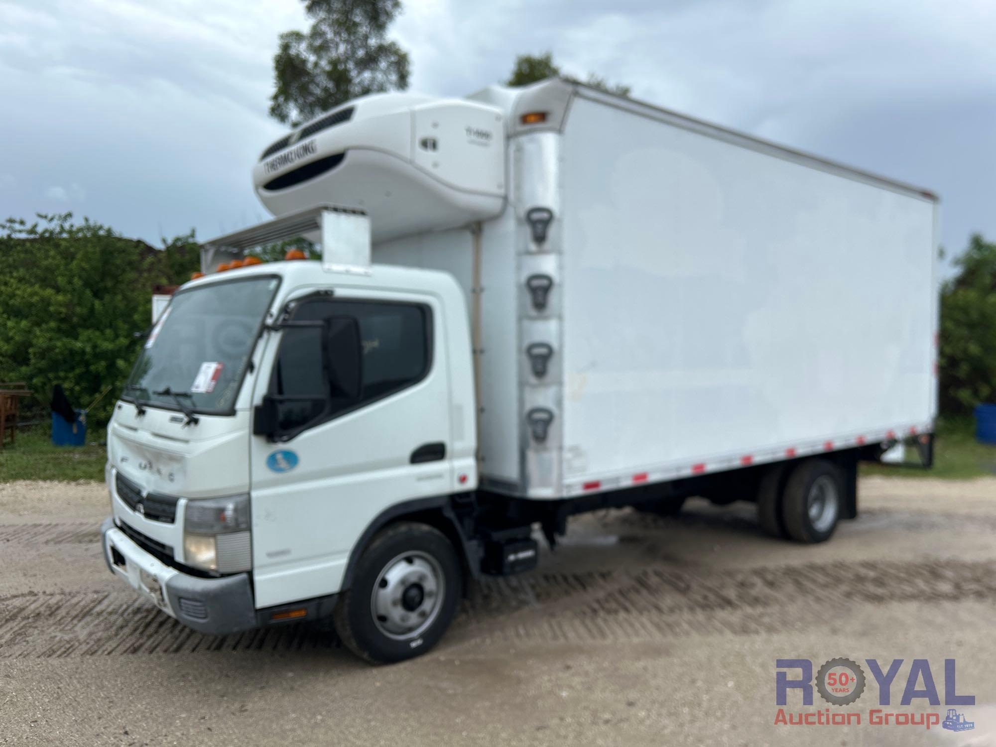 2013 Mitsubishi Fuso FEC92S 16ft. Reefer Box Truck (A46683)