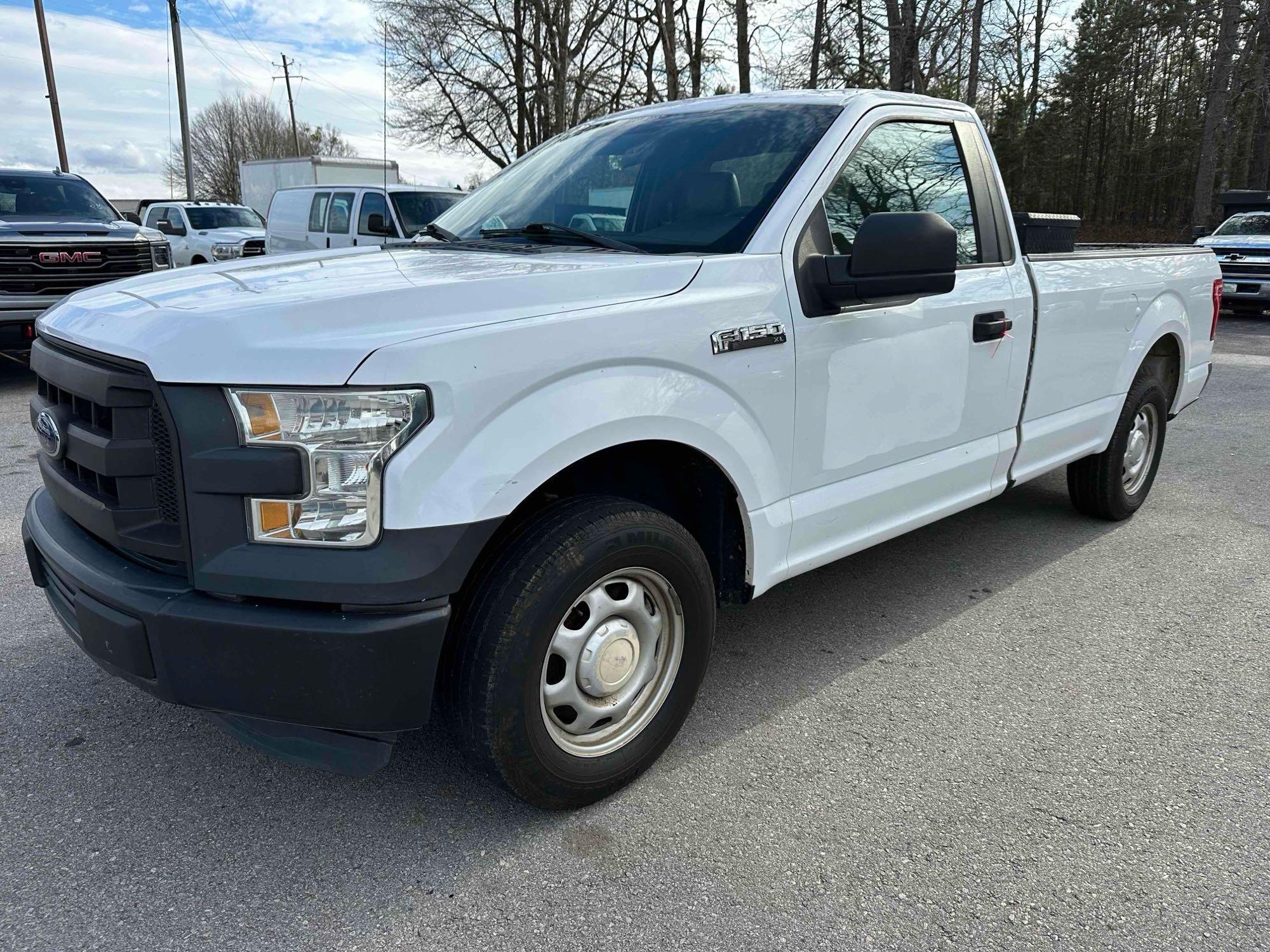 2016 Ford F-150 Pickup Truck, VIN # 1FTMF1C85GKE26496 (A61165)