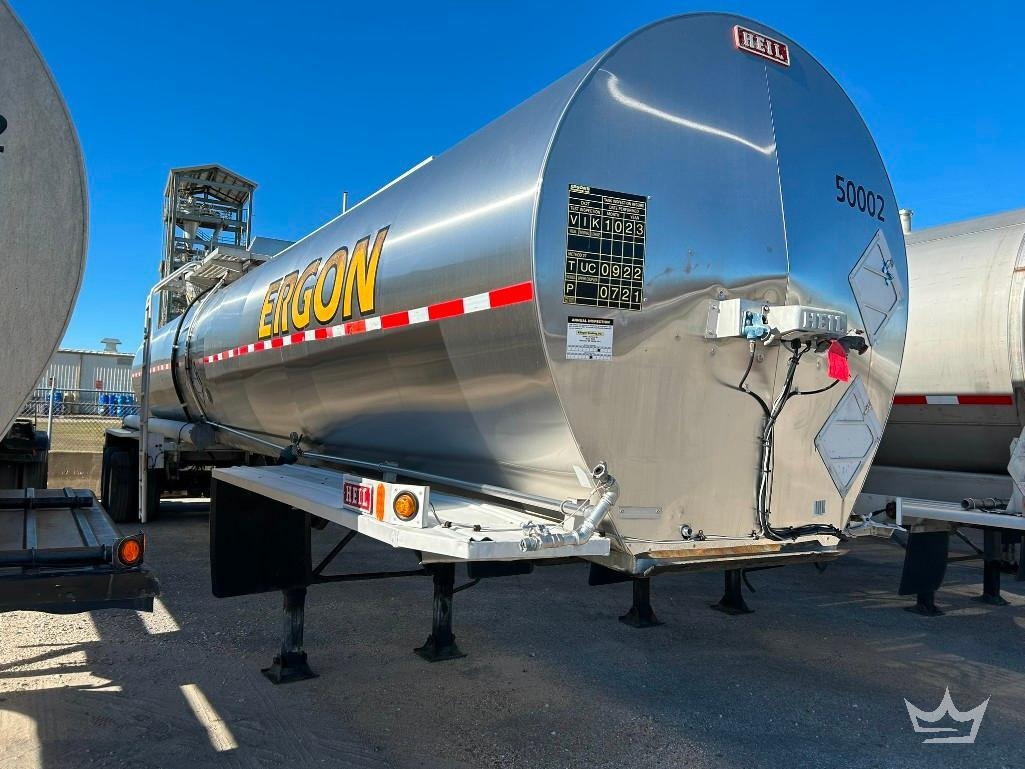 1989 Heil MC 307 Insulated 6,500 Gallon T/A Chemical Tanker Trailer (A64194)