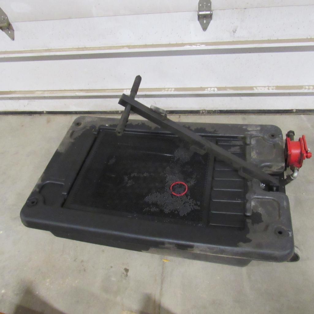 Rolling Drain Pan, 44" x 27" w/Pump to Drain (A59076)