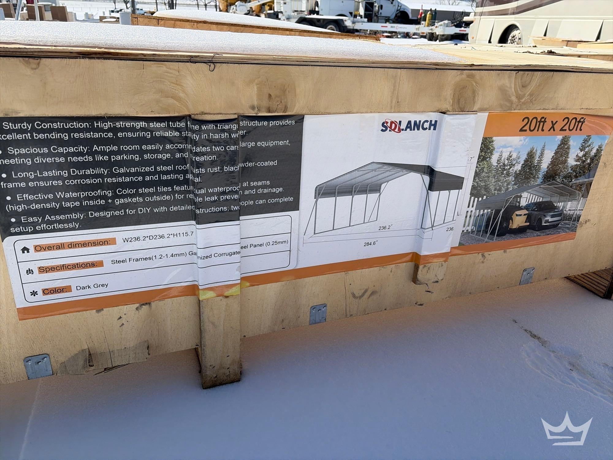 2025 SDLANCH SDLC2020 High End Carport (A60352)