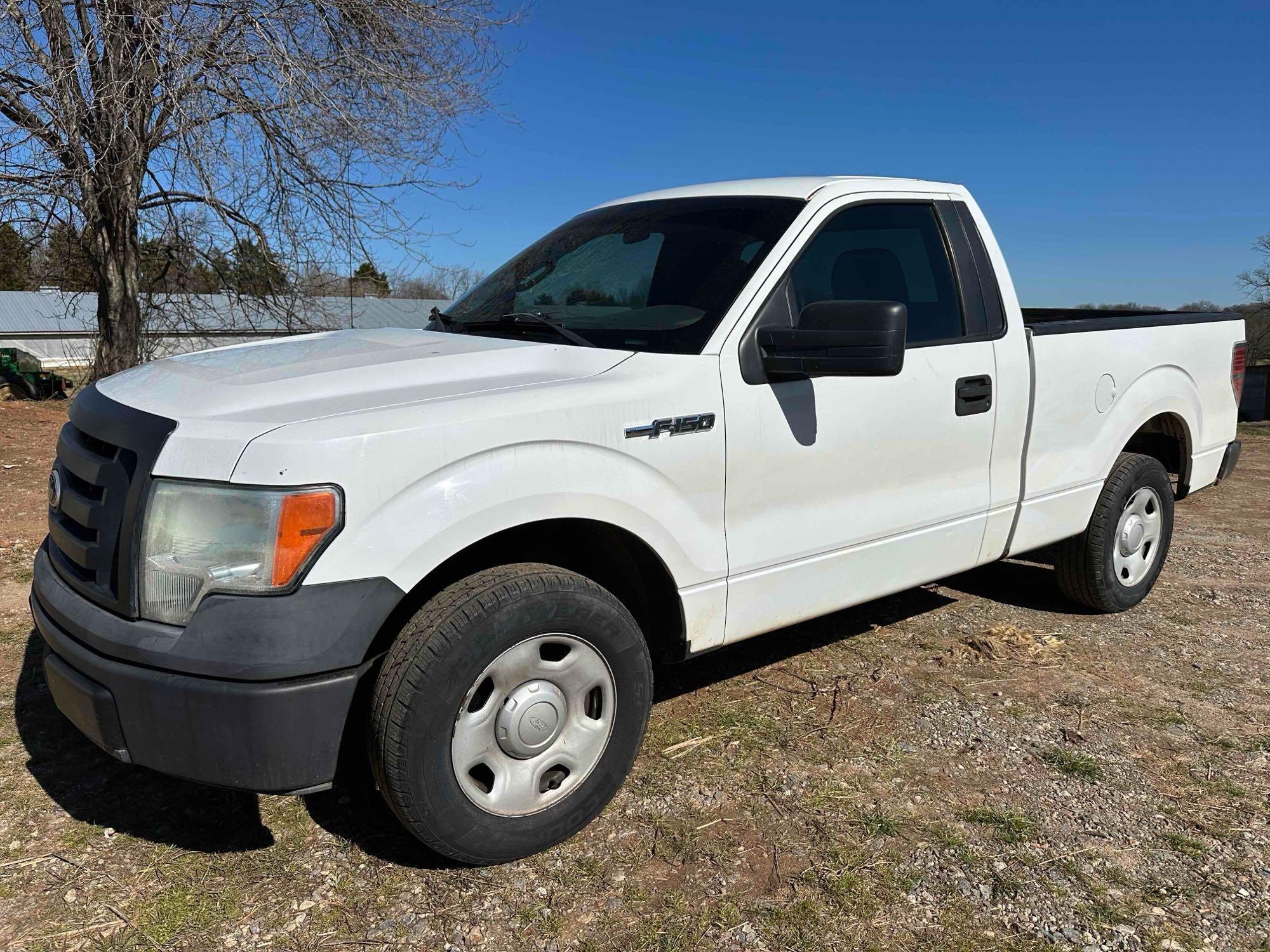 2009 Ford F-150 Pickup Truck, VIN # 1FTRF12W99KB57427 (A61165)