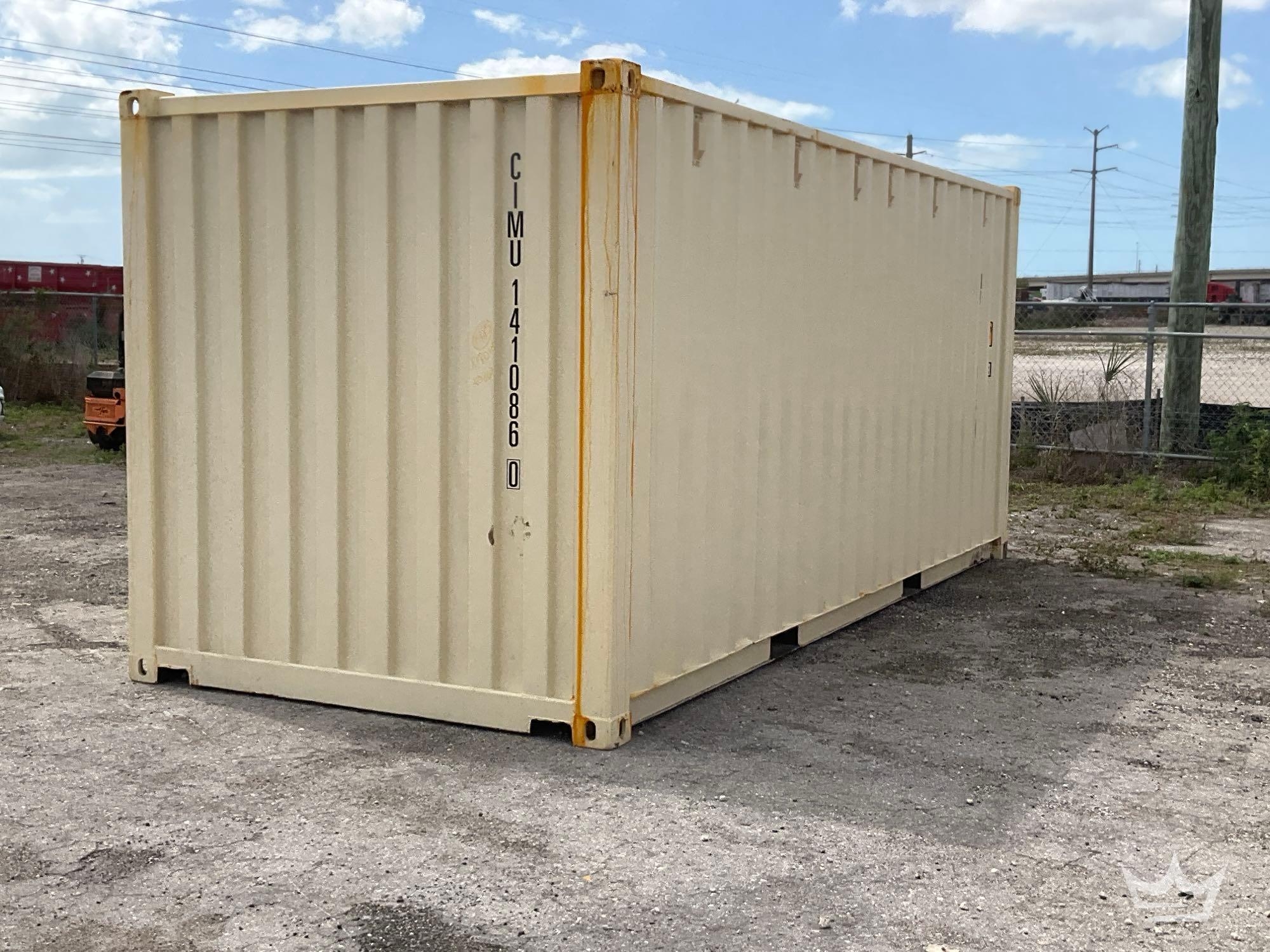 20ft. 2-Door Shipping Container (A61572)