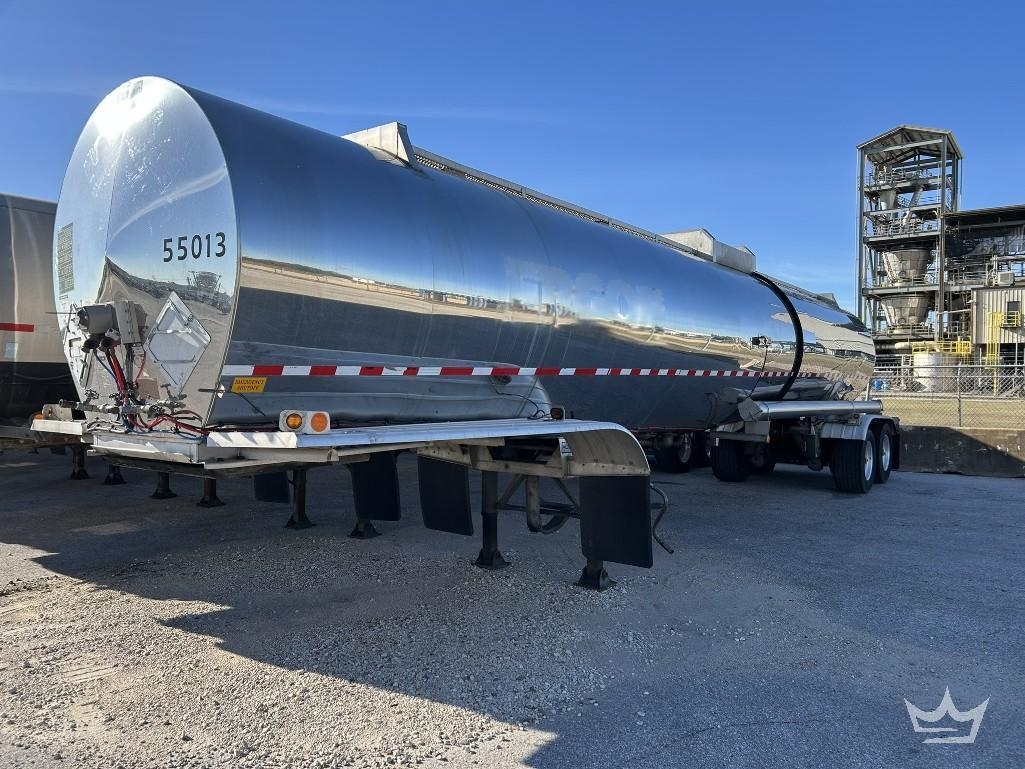 2007 Polar Dot 407 Insulated T/A Chemical Tanker Trailer (A64194)