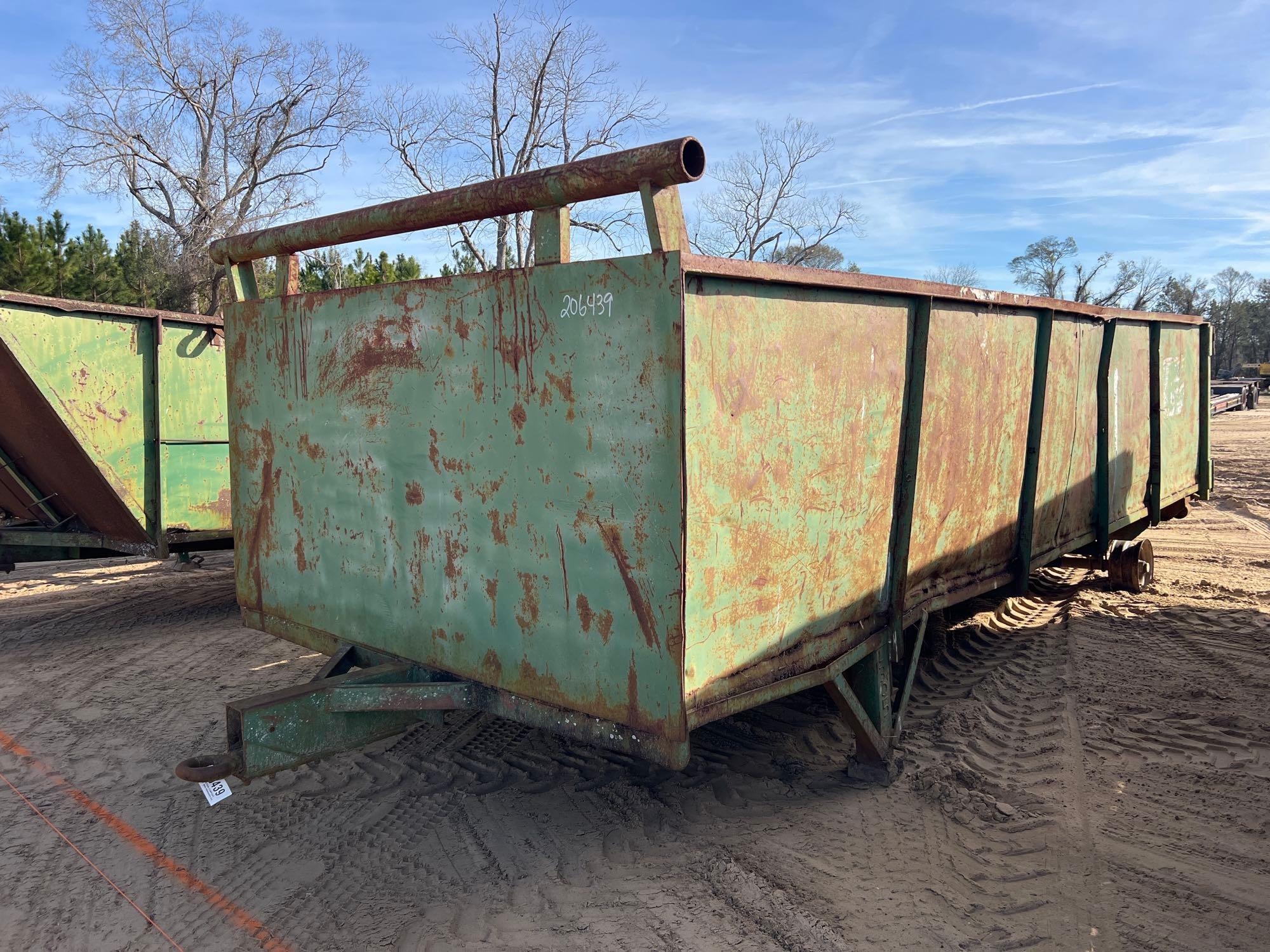 20' SINGLE AXLE INDUSTRIAL TRAILER (A59823)