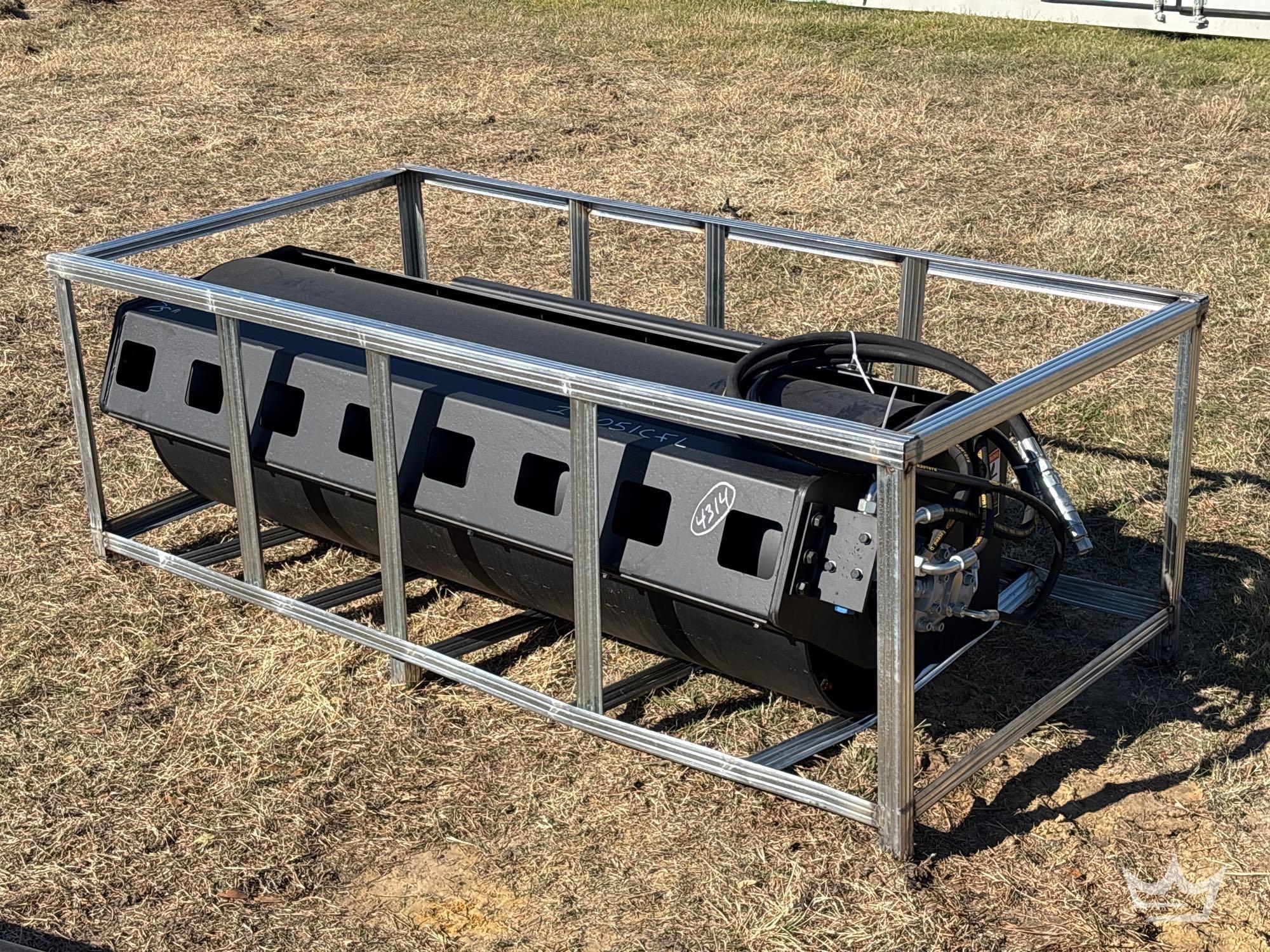 2025 Pabreak Hydraulic Vibratory Roller Skid Steer Attachment (A61567)