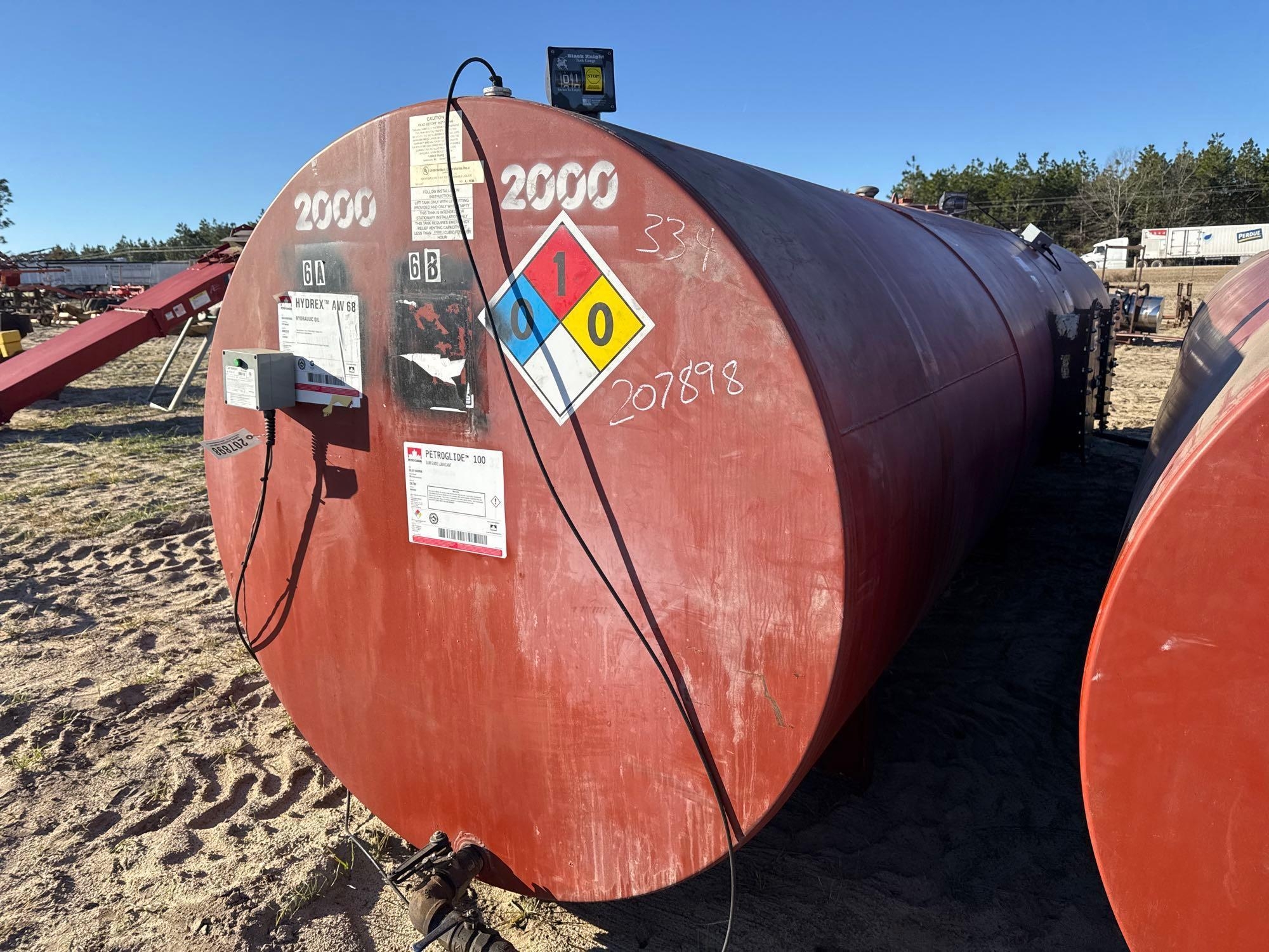 4000 GALLON METAL TANK (A63290)