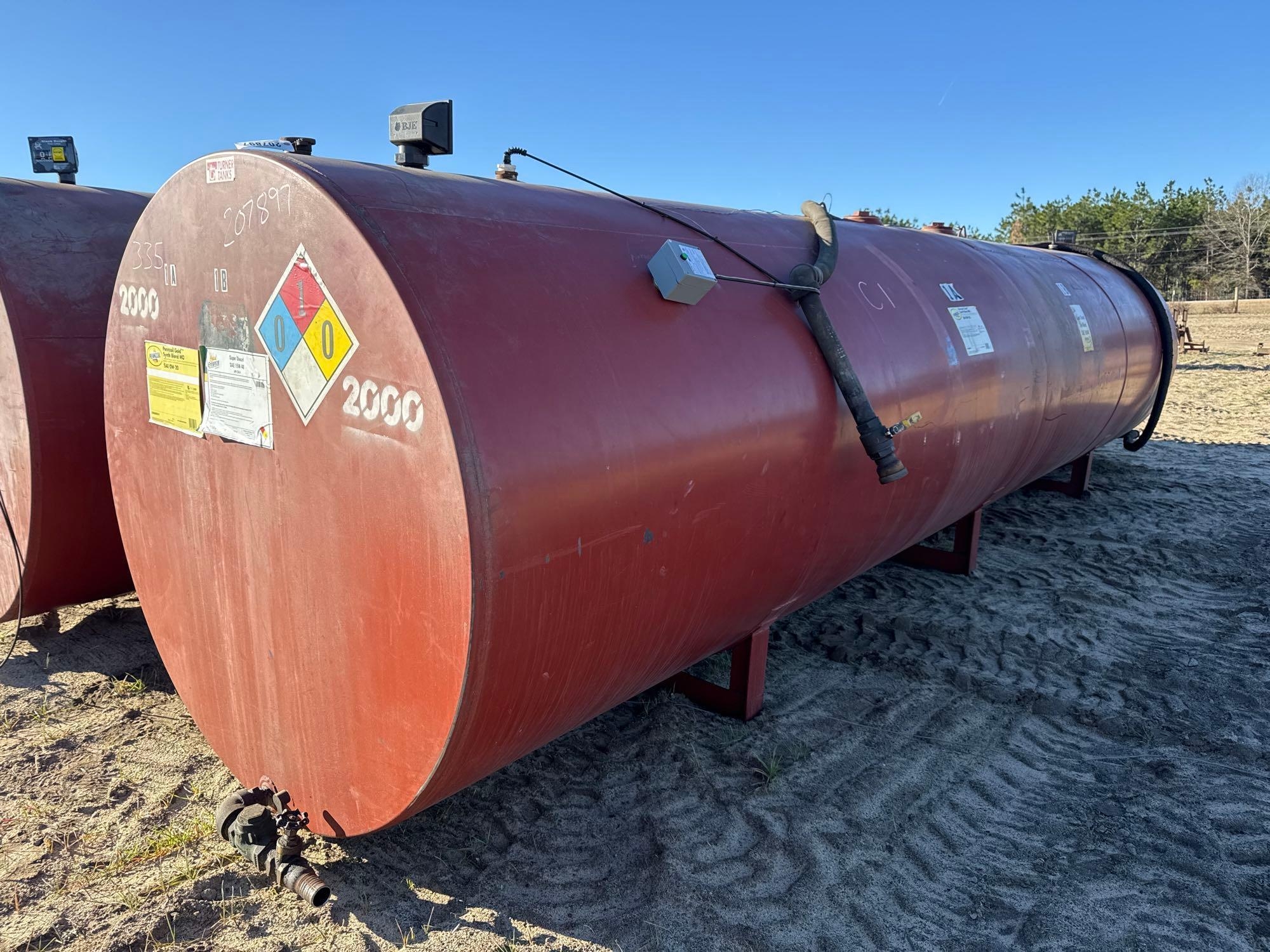 4000 GALLON METAL TANK (A63290)