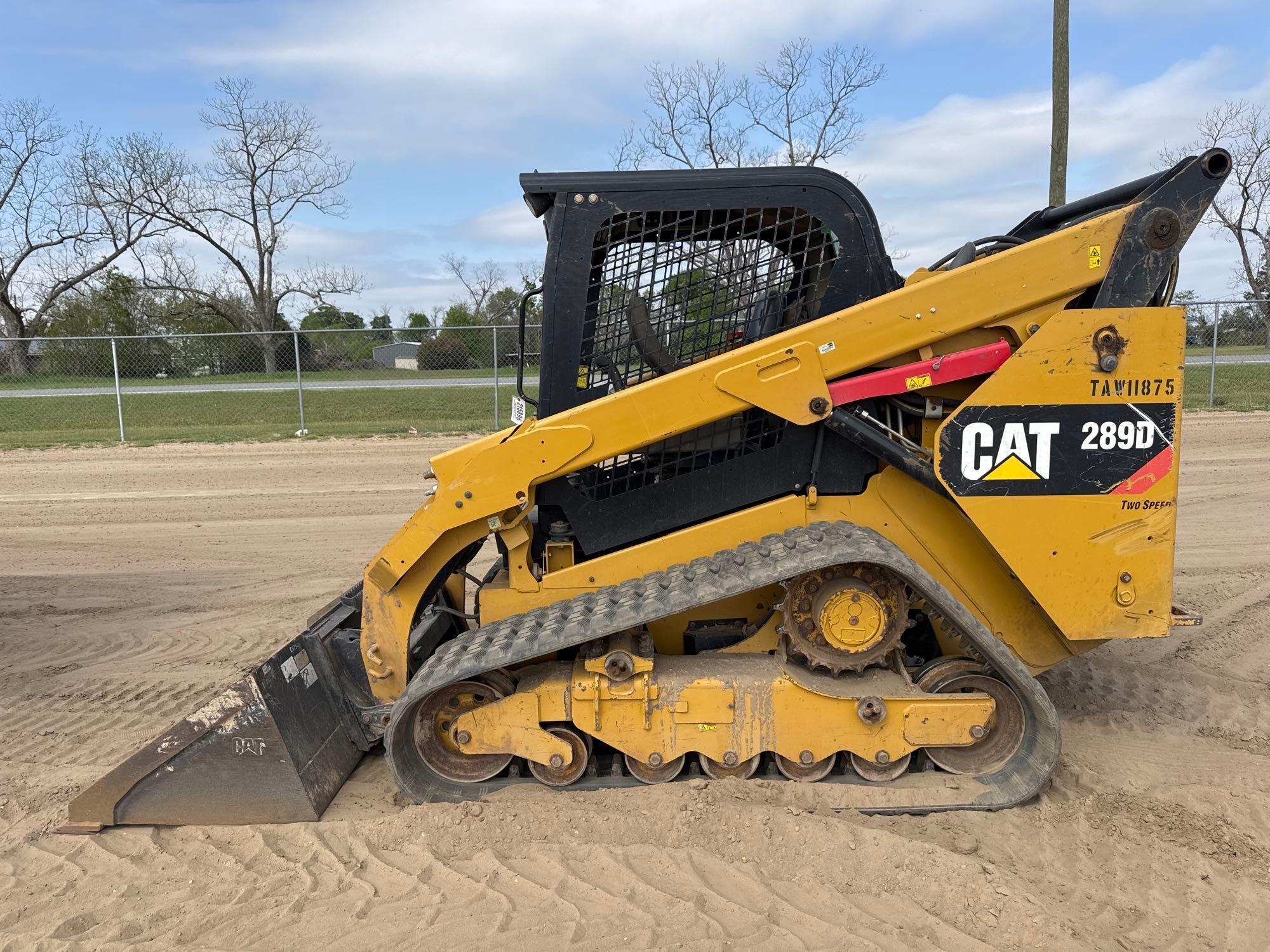 2018 CATERPILLAR 289D SKID STEER (A65053)