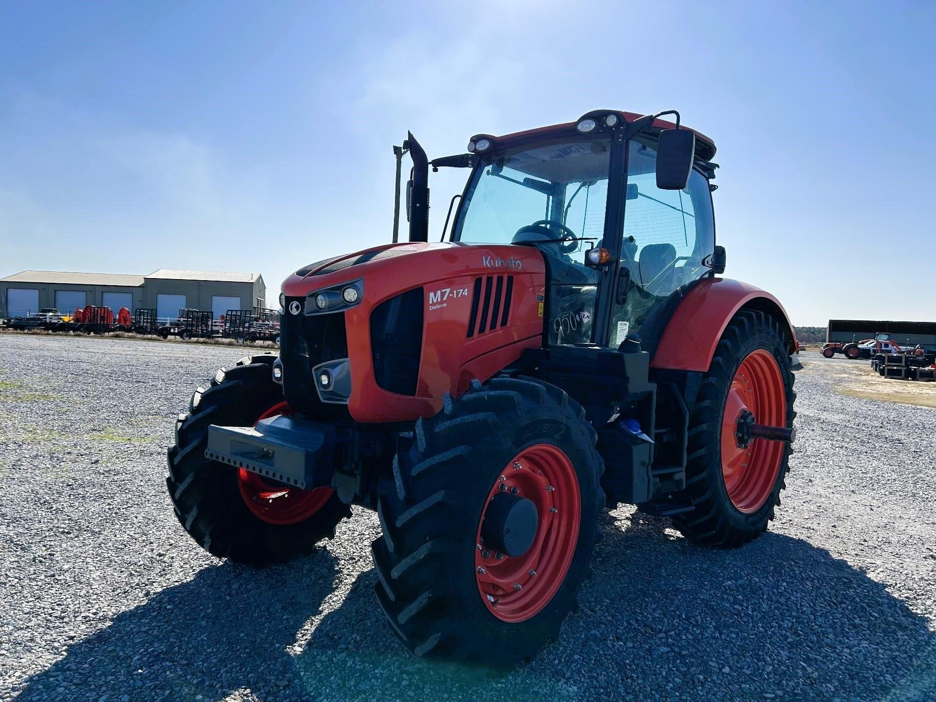 2024 Kubota M7-174D (Deluxe) 4WD Tractor - 244 Hours (A63688)