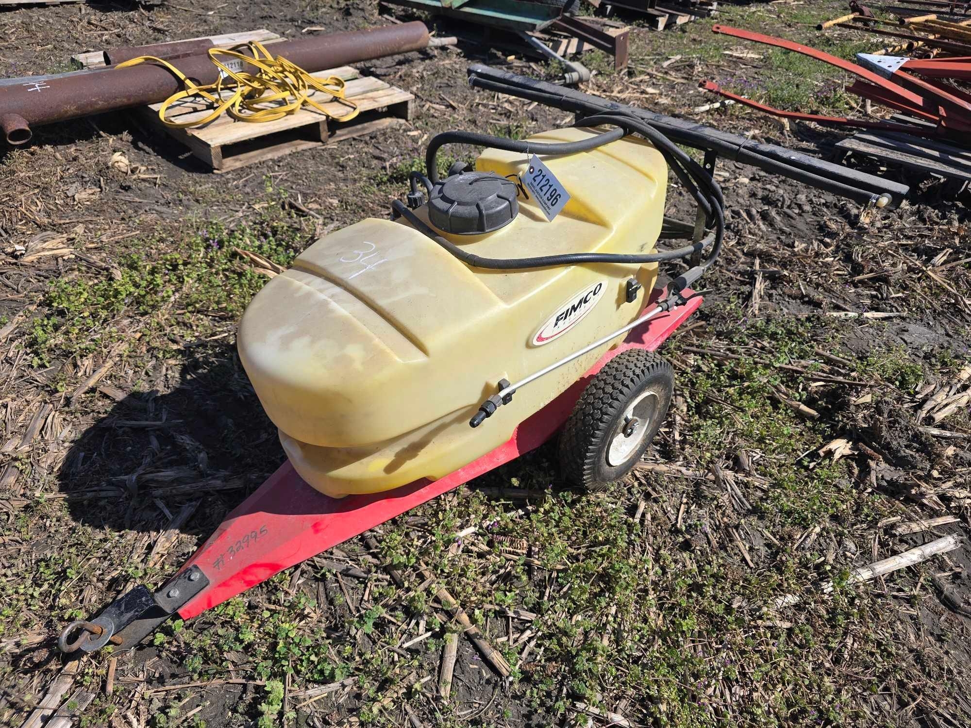 FIMCO 25 GAL PULL TYPE SPRAYER (A63291)