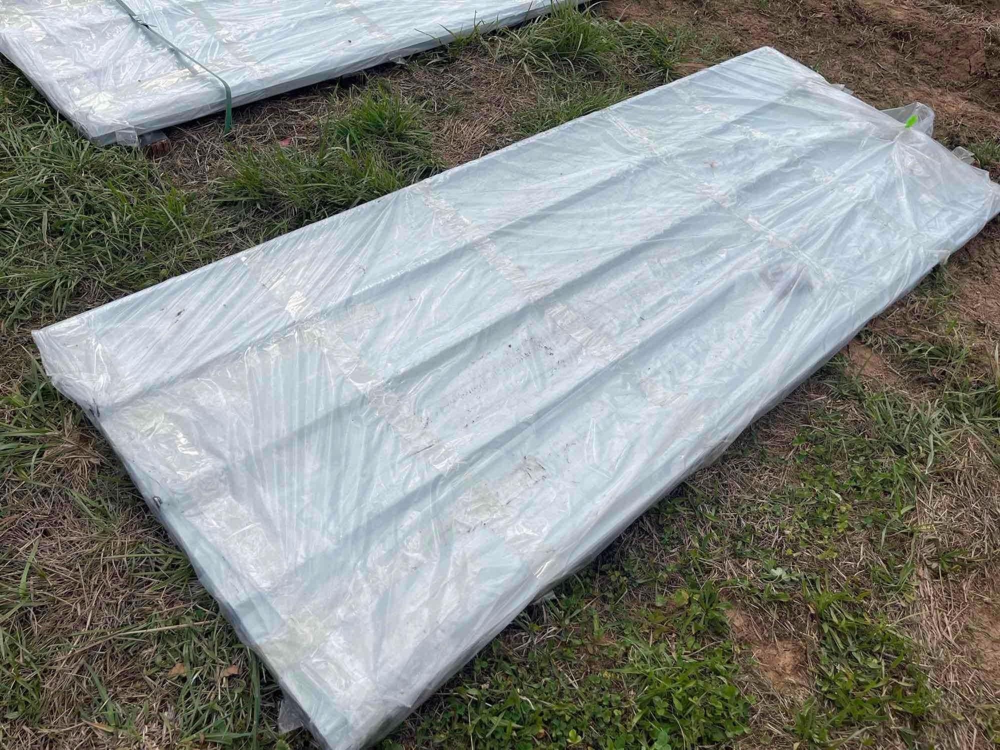 Pallet of 8ft Metal Roofing (A65583)