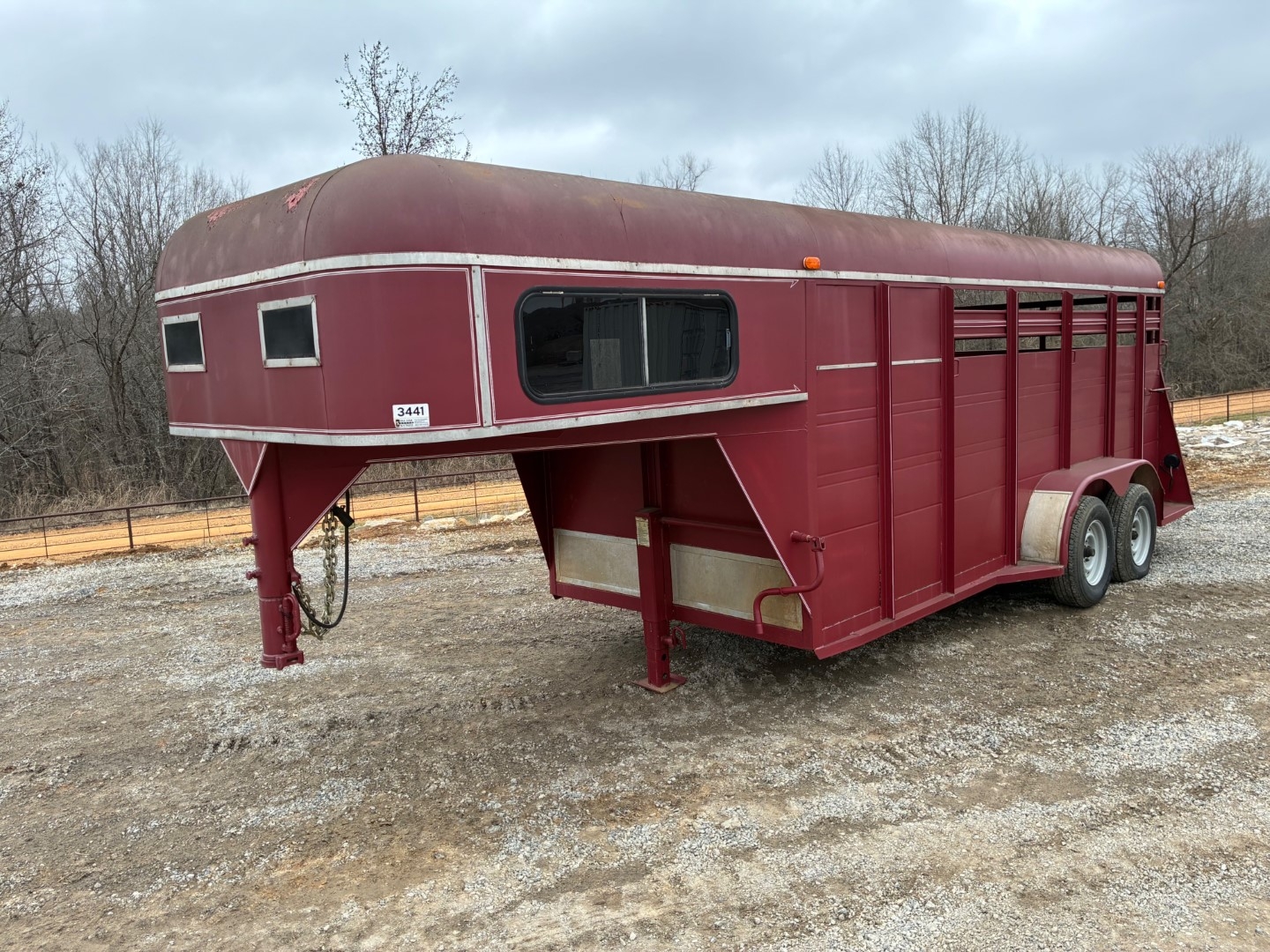 Gooseneck Stock Trailer (A64047)