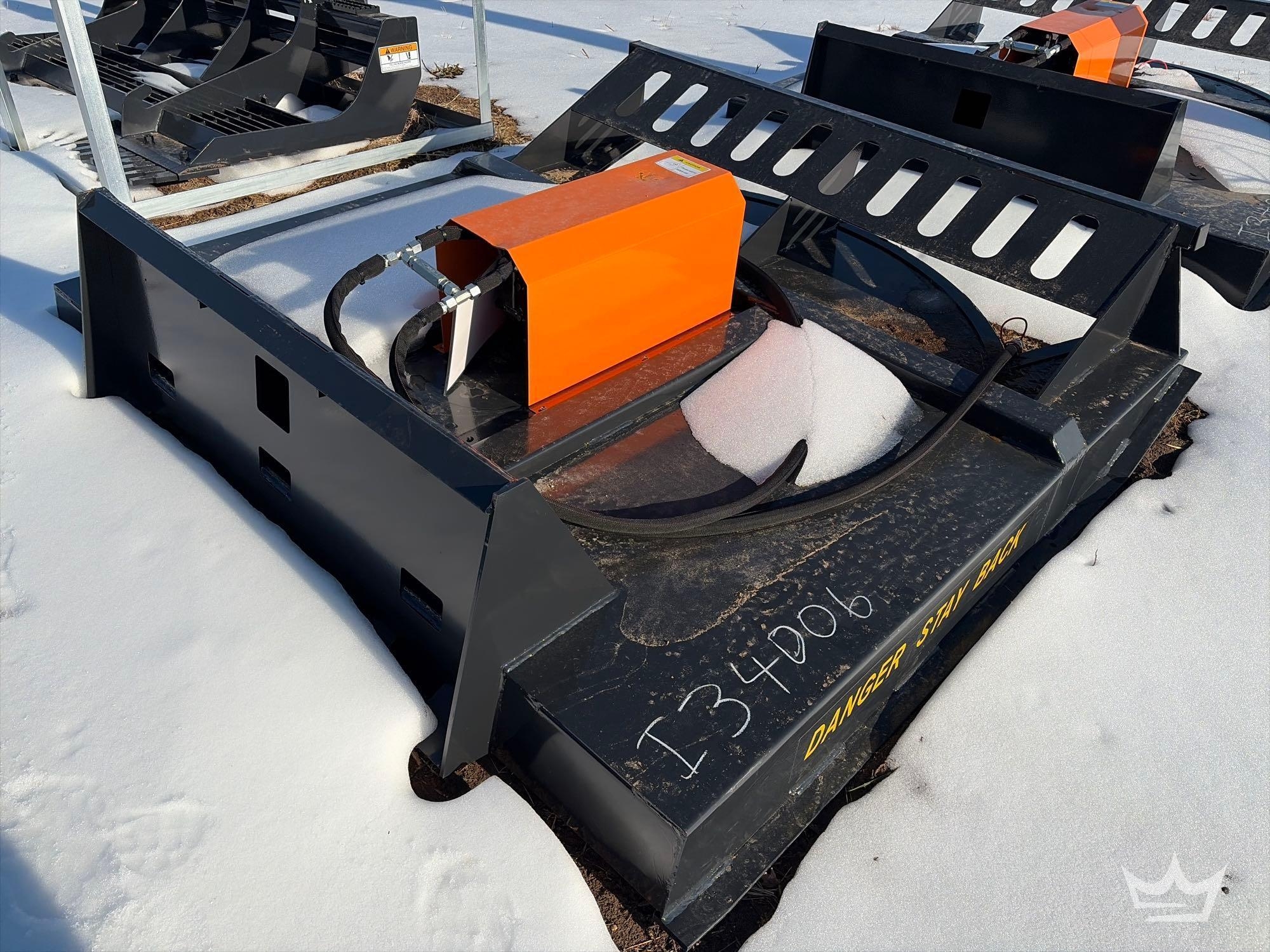 2025 Wolverine BC-13-72W 72in Brush Cutter Skid Steer Attachment (A60352)