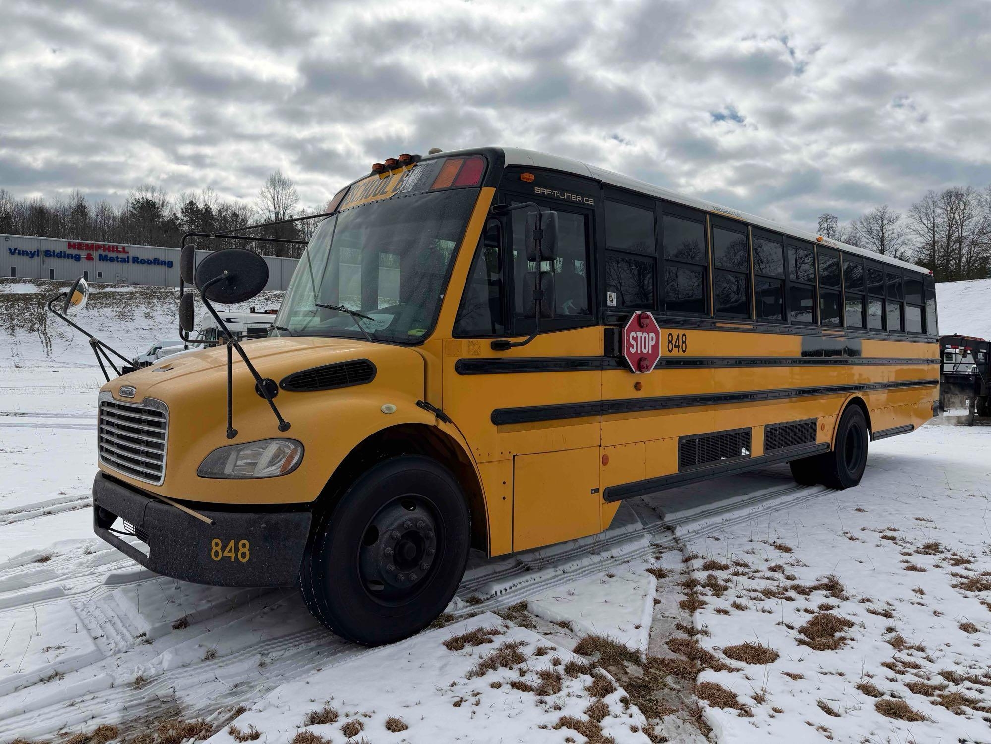 2008 Freightliner B2 Bus, VIN # 4UZABRDJ78CZ17948 (A61165)