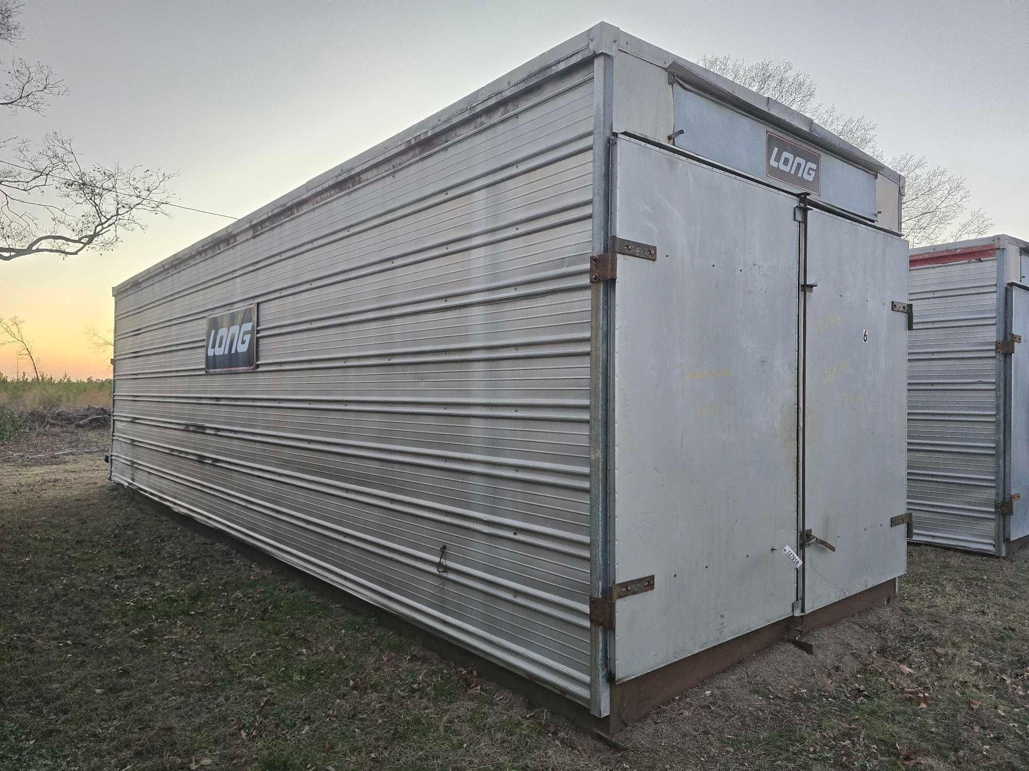 RED AND BLACK TRIM 8-BOX ALL METAL BARN #6 (A63290)