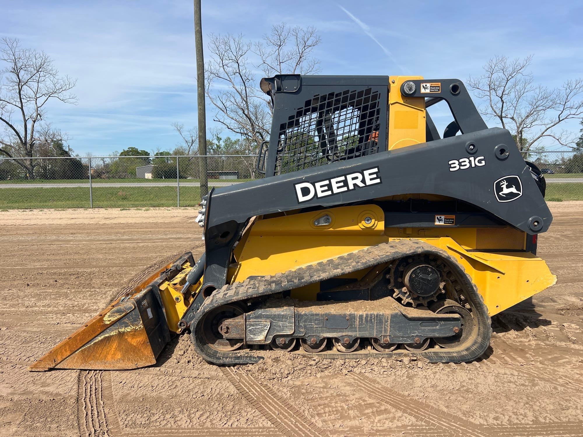 2019 JOHN DEERE 331G SKID STEER (A65053)