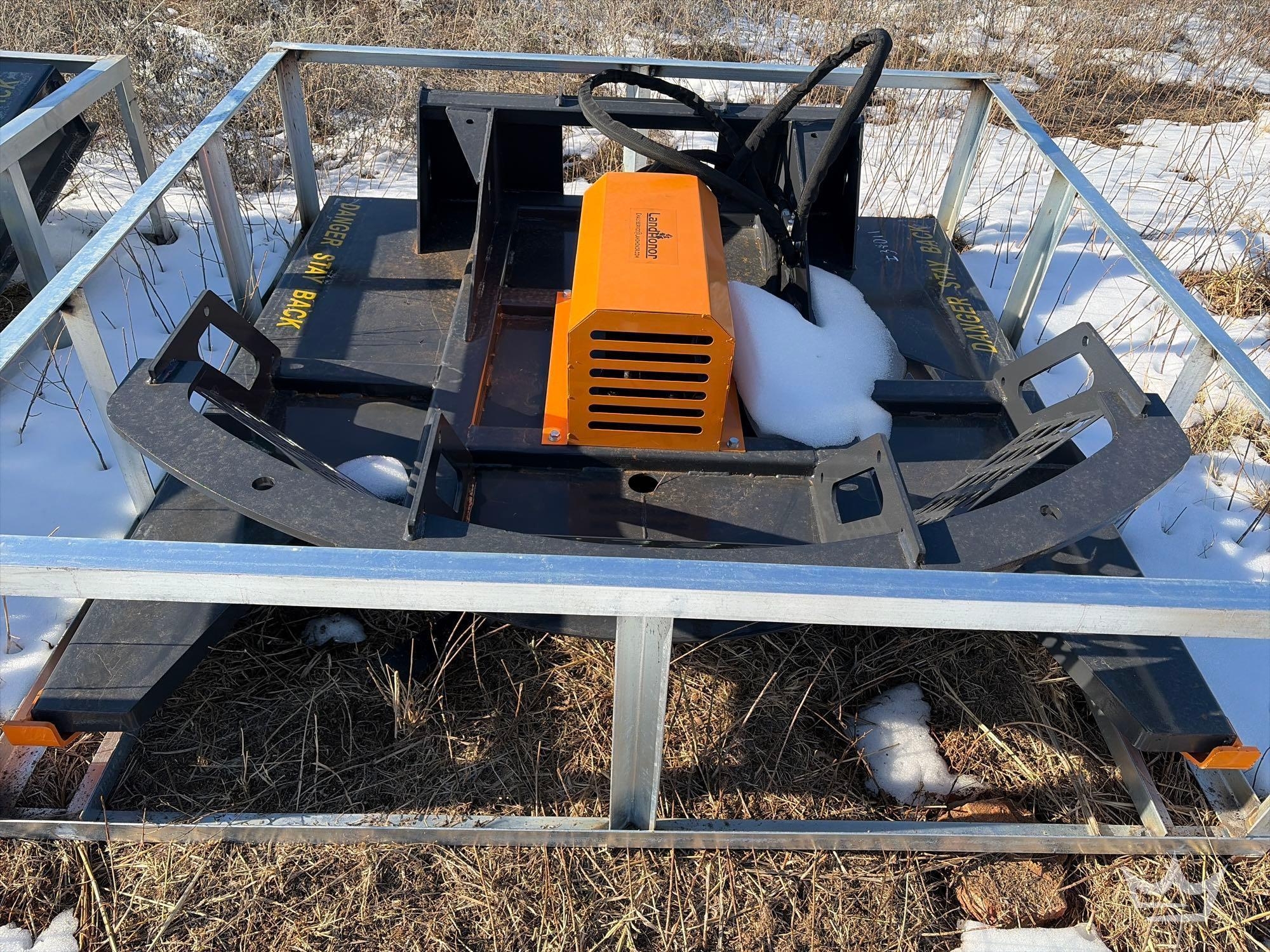 2025 LandHonor OBC-12-66W 66in Brush Cutter Skid Steer Attachment (A60352)