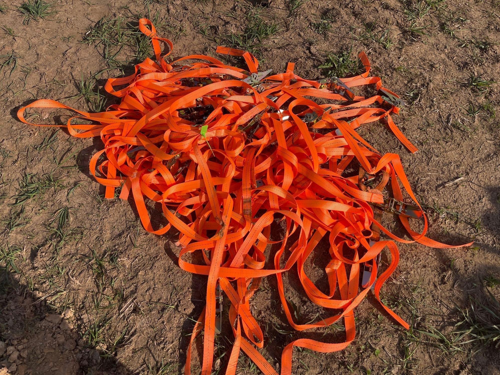 (39) Ratchet Straps (A65583)