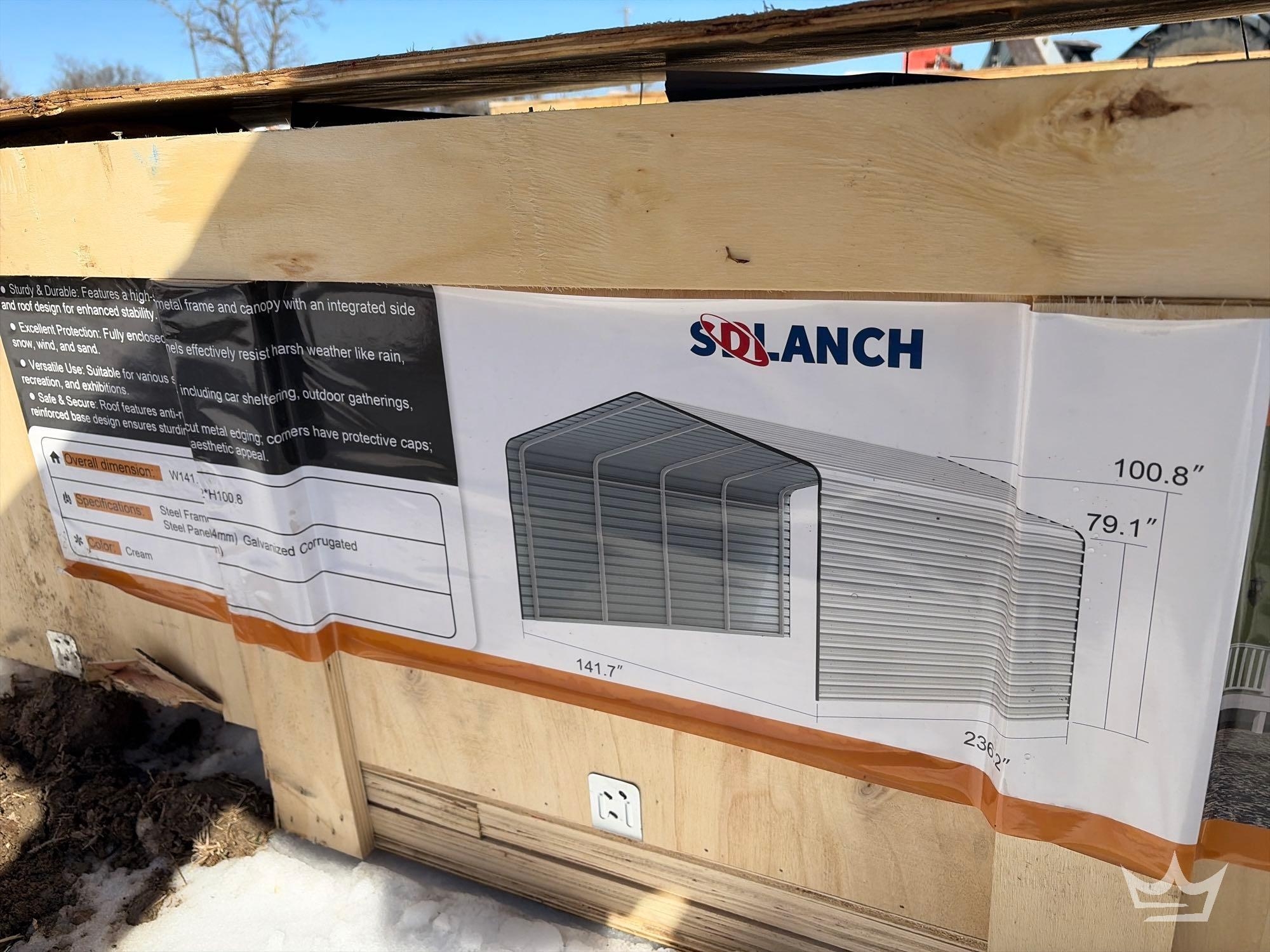 2025 SDLANCH SDLC1220 High End Carport (A60352)