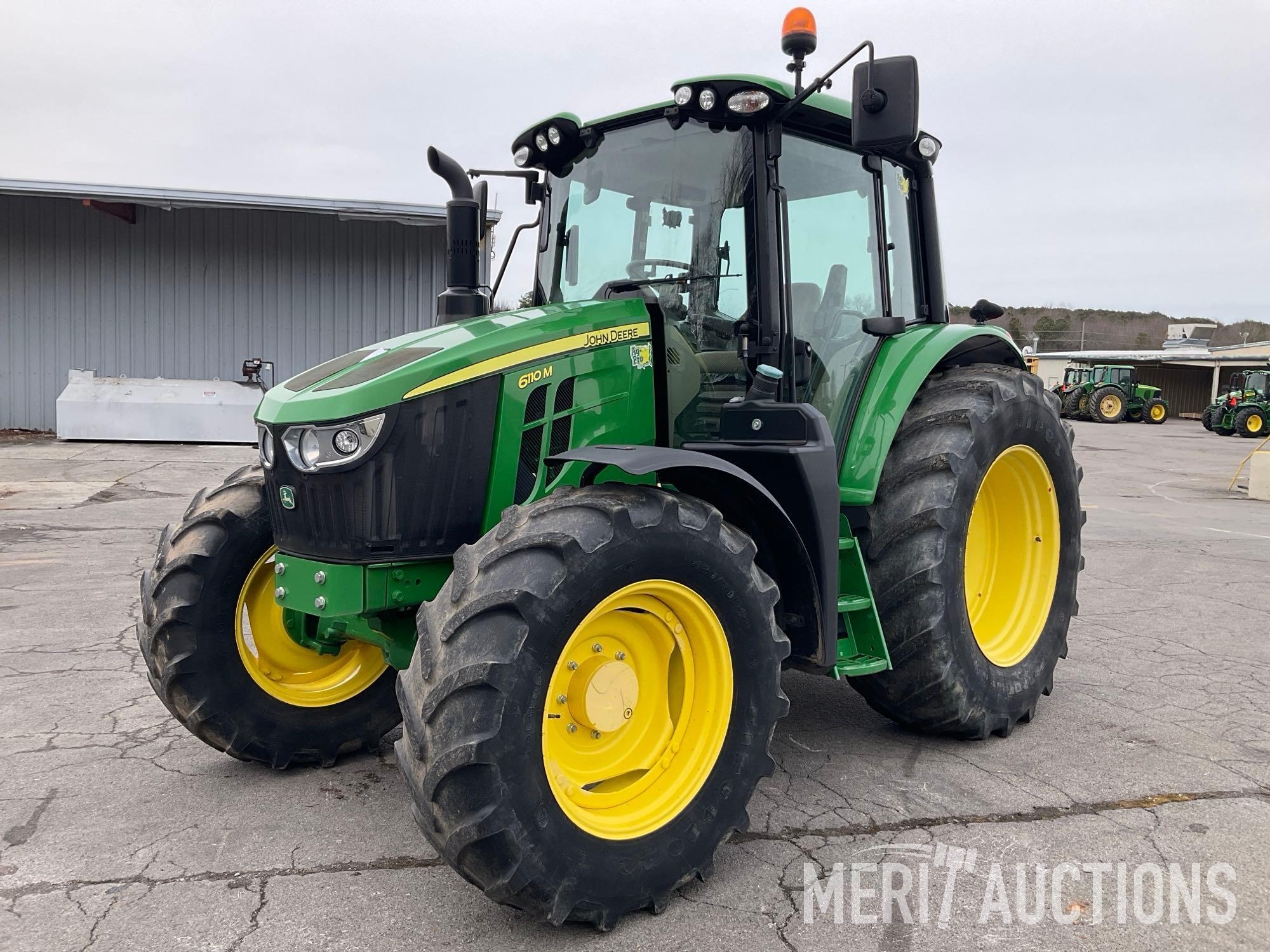 2021 John Deere 6110M Tractor (A63109)