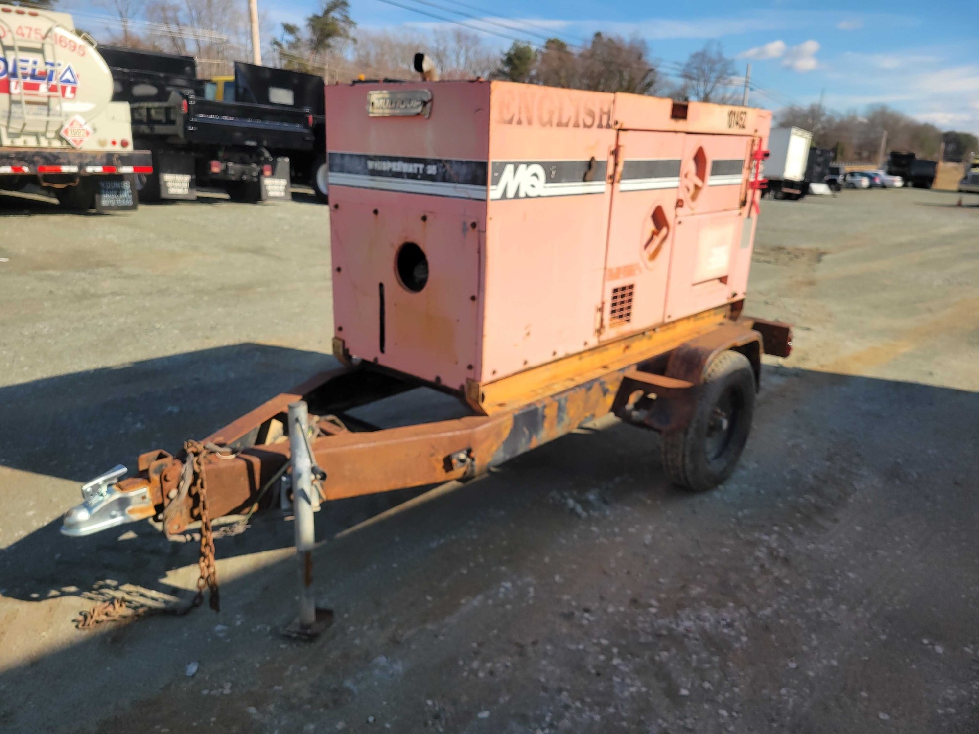 MULTIQUIP  Whisperwatt 25 Pull Behind Generator (A62613)