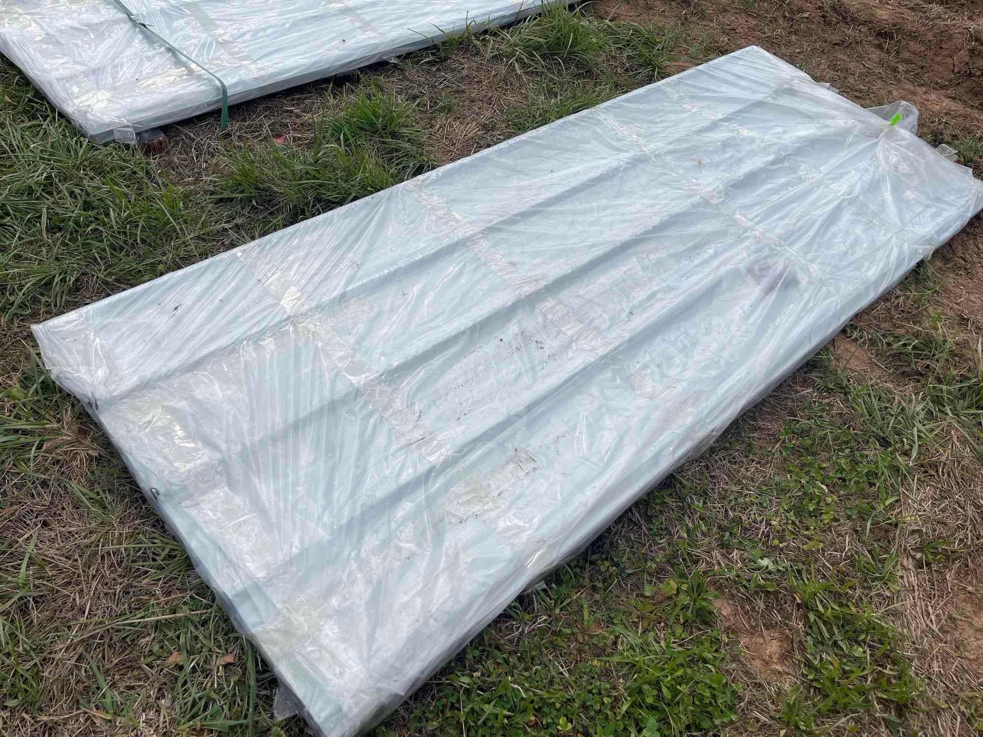 Pallet of 8ft Metal Roofing (A65583)