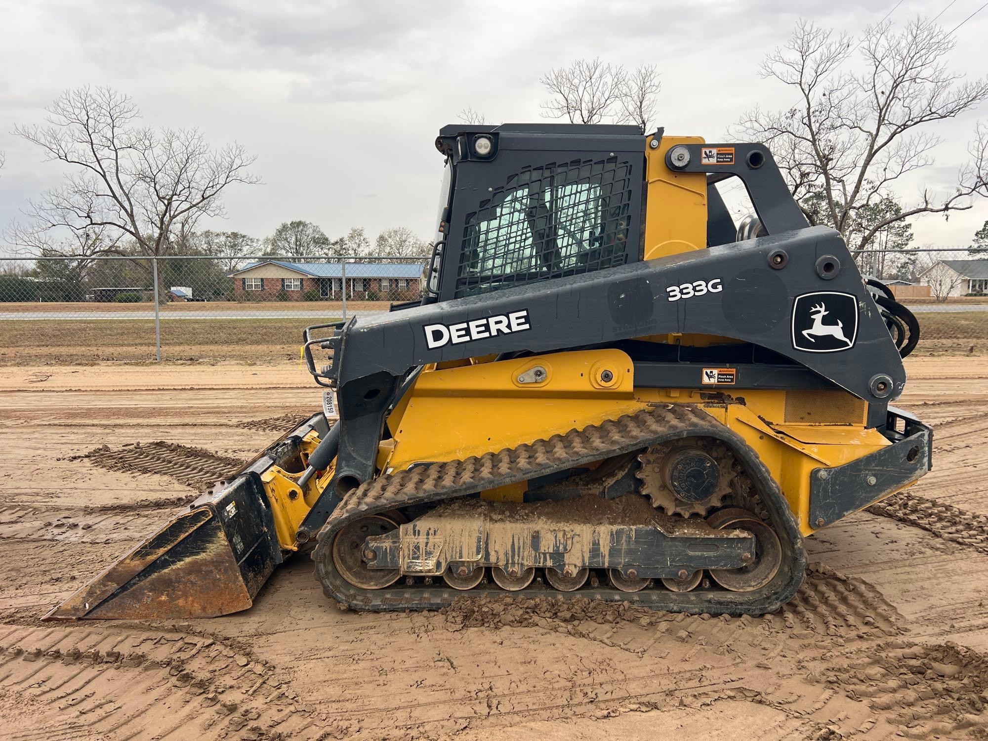 JOHN DEERE 333G SKID STEER (A52709)