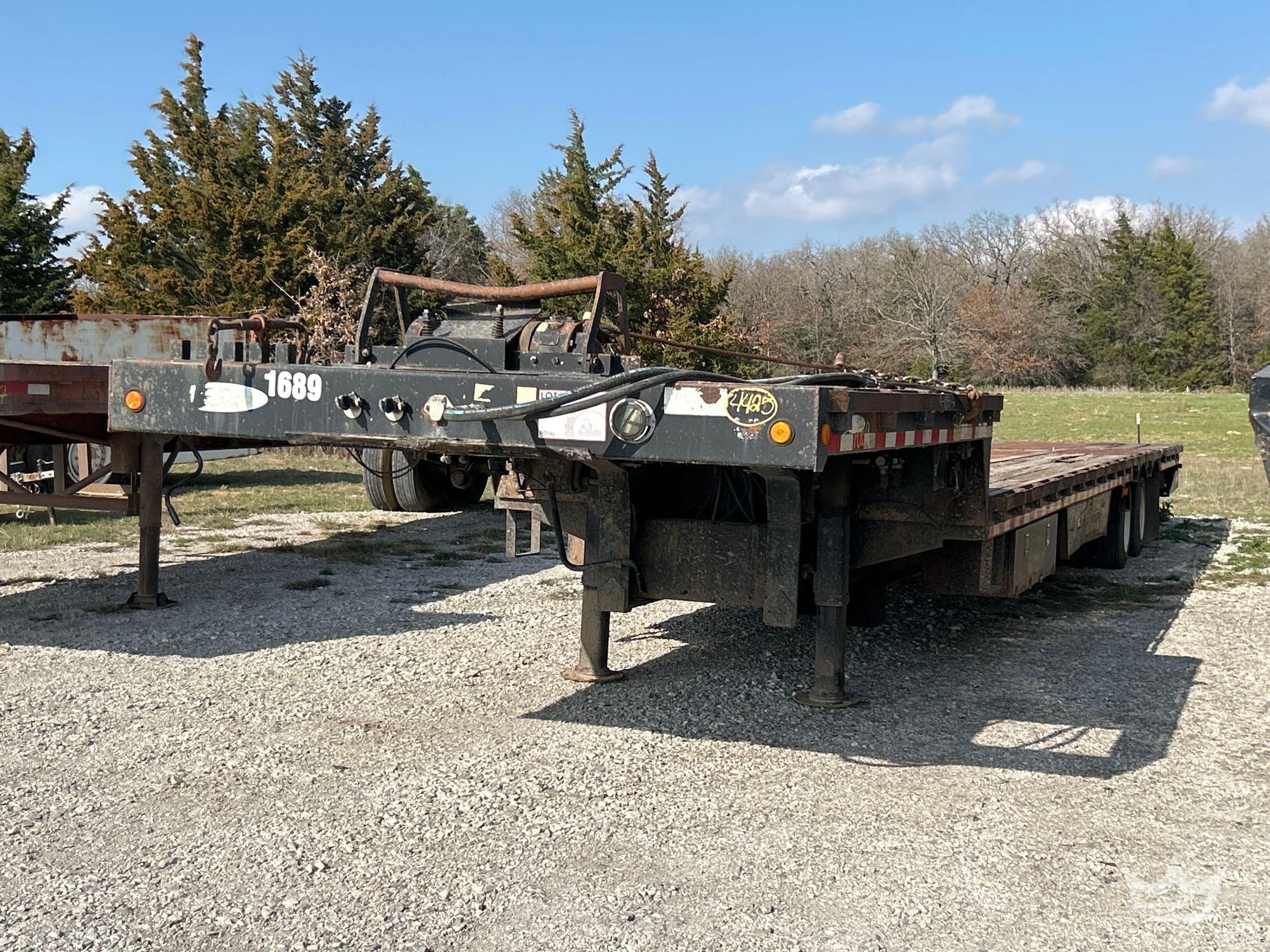 2008 Ledwell LW48HTHT2 48ft. 40 Ton Hydratail T/A Step Deck Trailer (A64194)