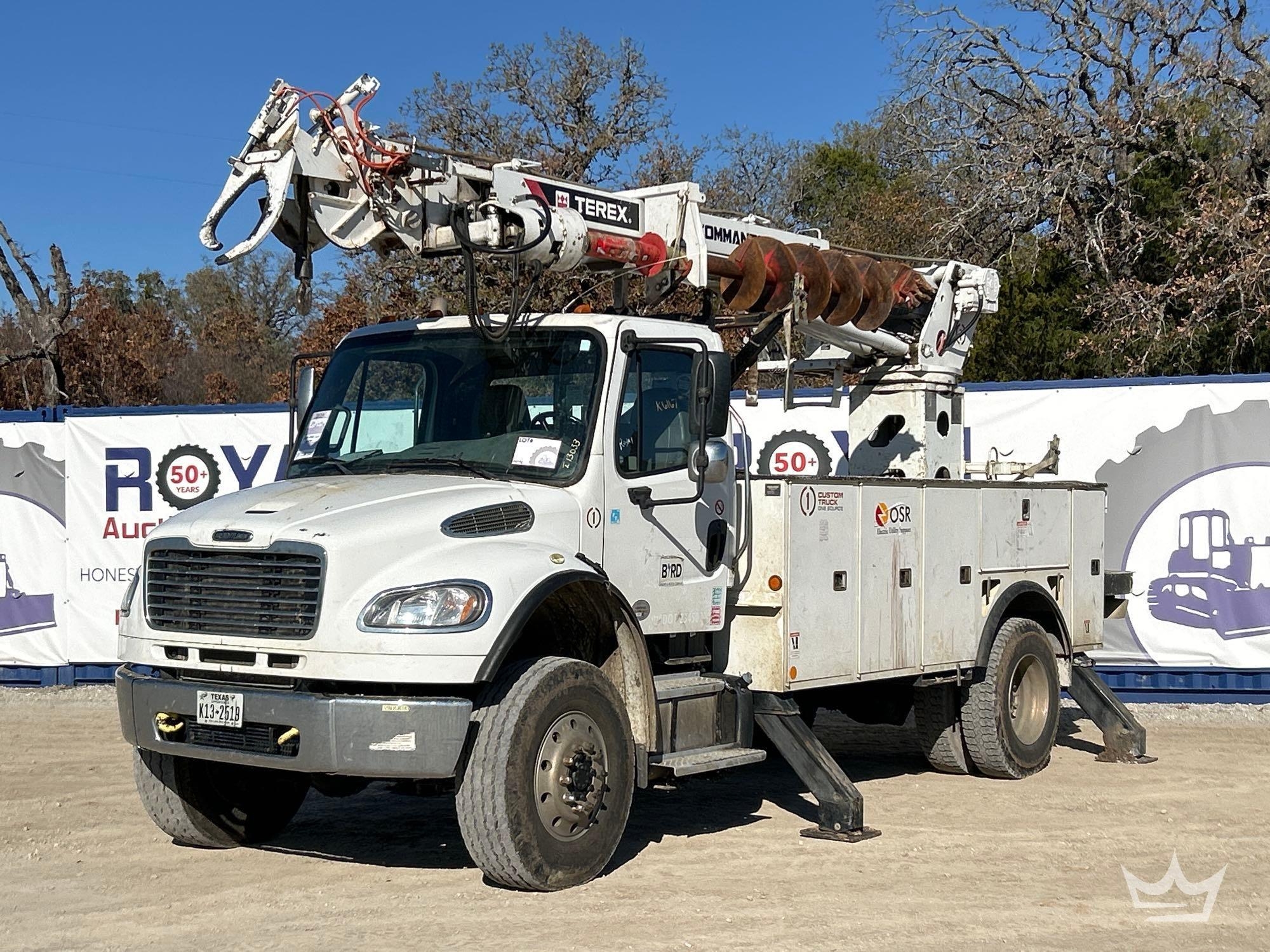 2020 Freightliner M2 106 Terex Commander C4047 Insulated Digger Derrick Truck (A55973)