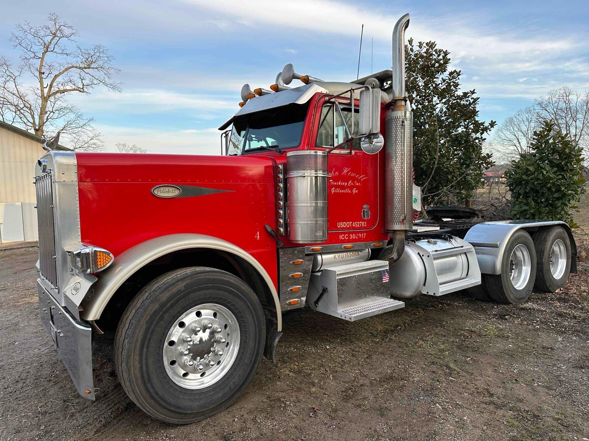 1999 Peterbilt 379 Heavy Haul Truck, VIN # 1XP5DB9X1XN487176 (A61165)