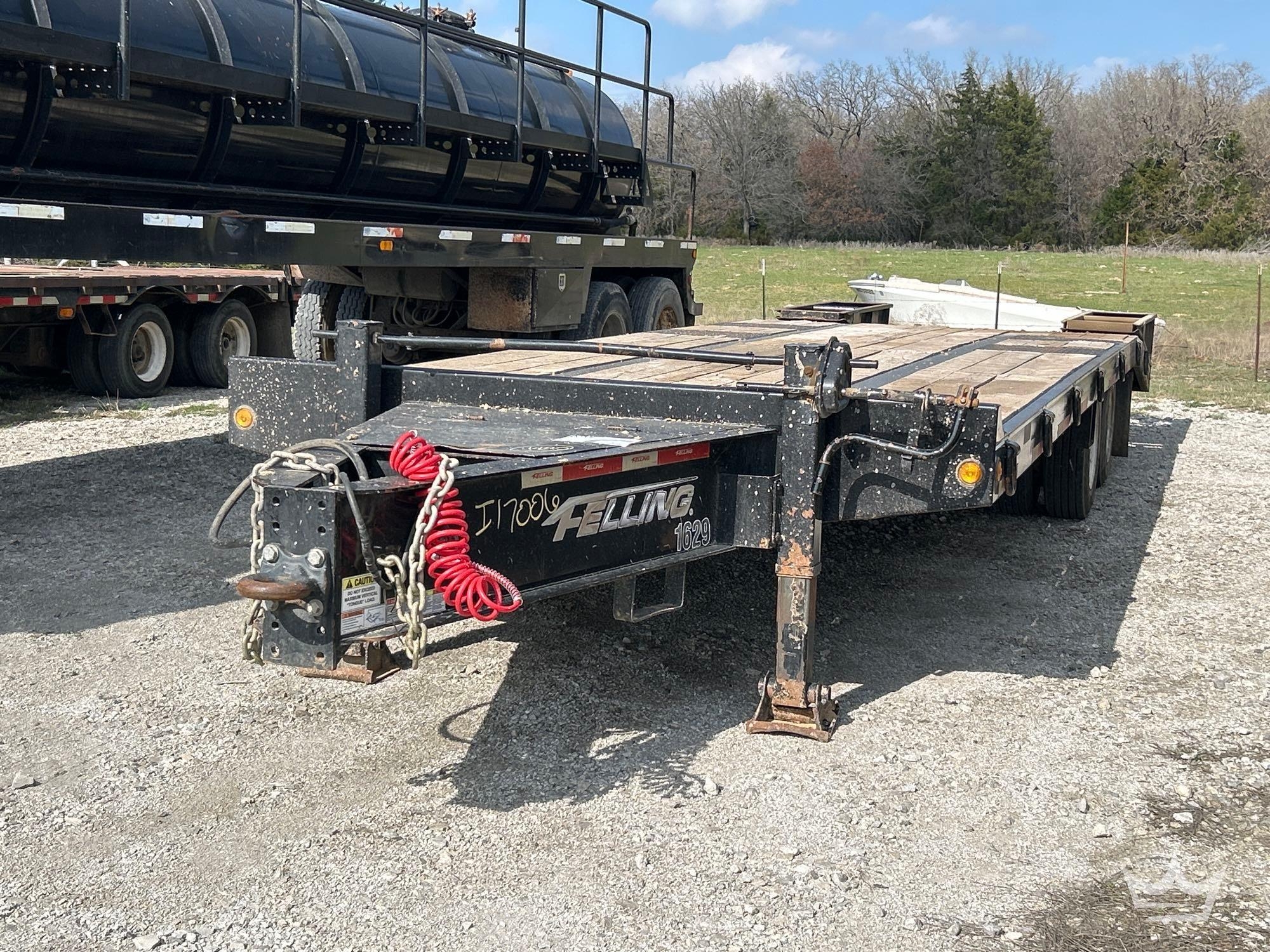 2021 Felling FT-45-2LP 29ft. 26 Ton Tag Trailer (A64194)