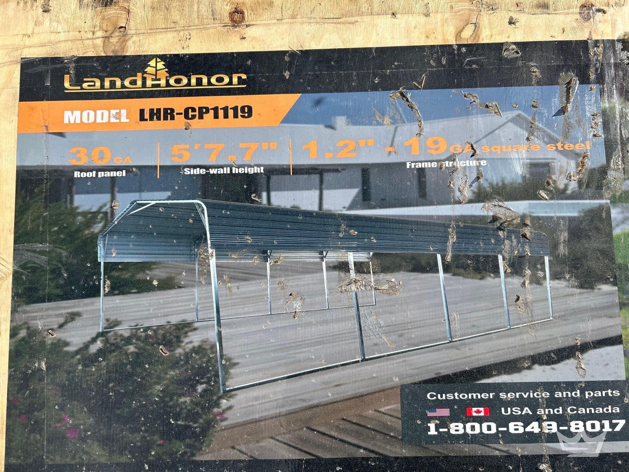 LandHonor LHR-CP1119 Metal Carport (A60352)