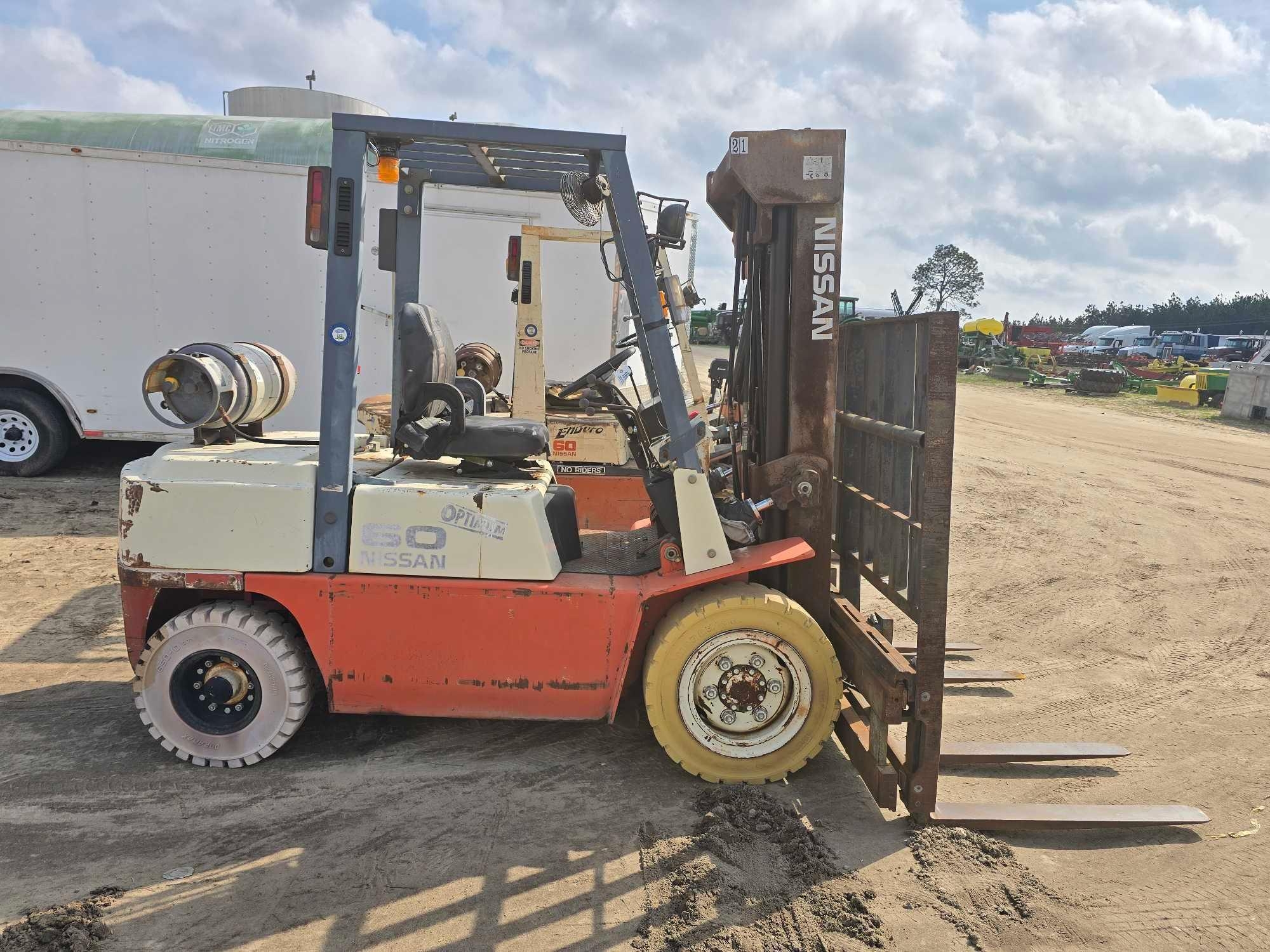 NISSAN 60 FORKLIFT (A63290)