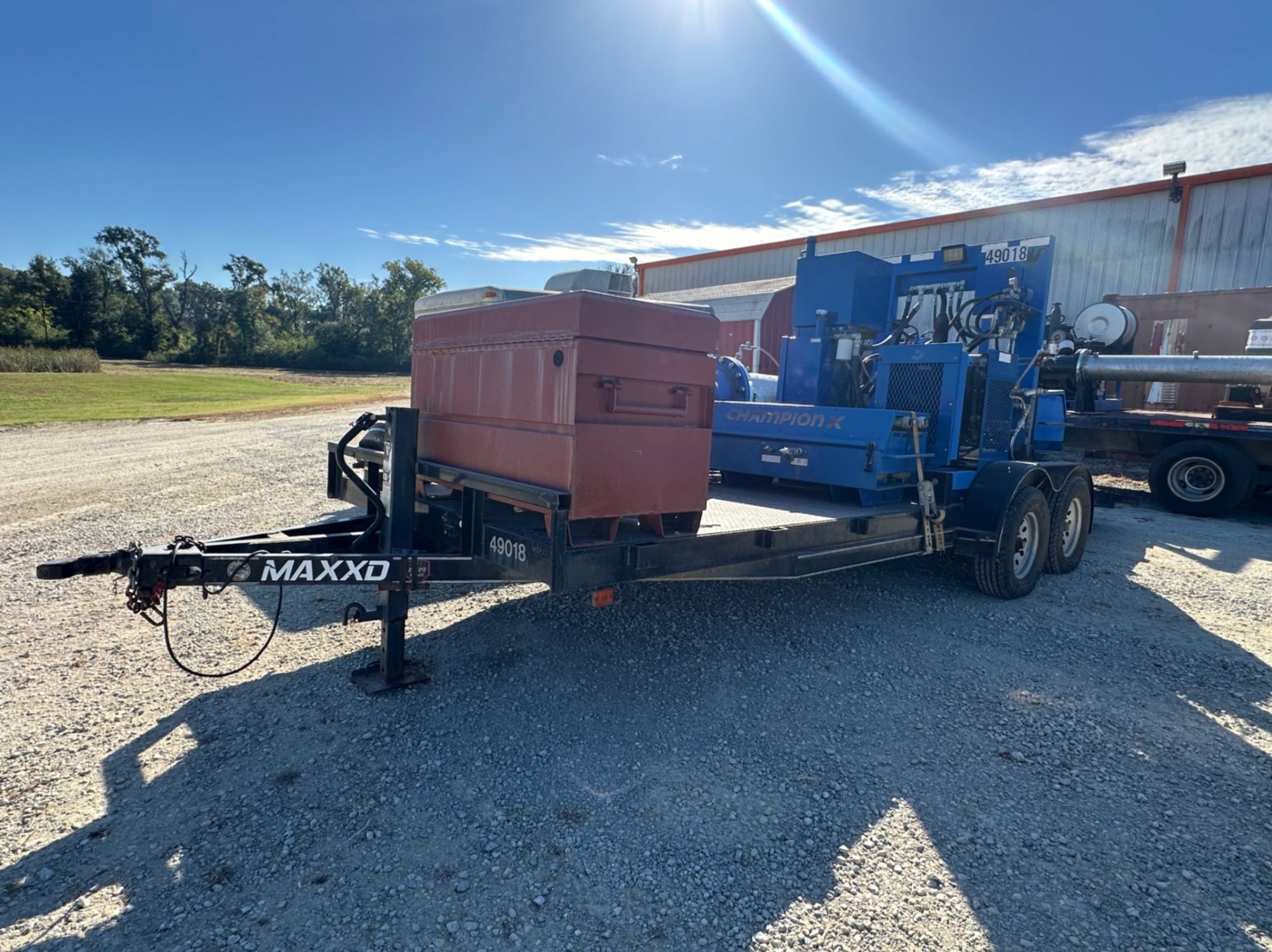 2018 MAXX-D FRAC WATER TREATMENT TRAILER (A55745)