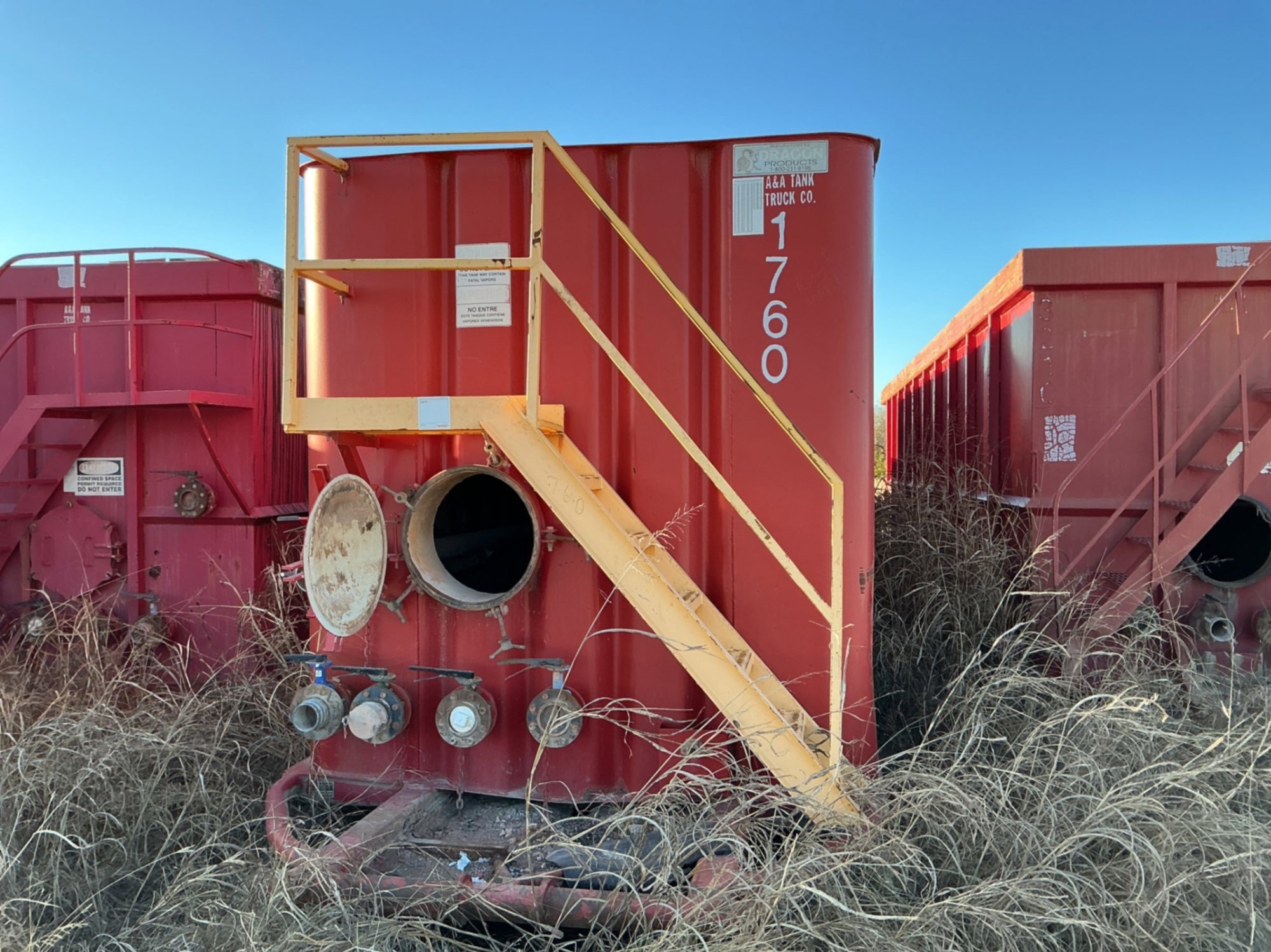 DRAGON 500 BBL FRAC TANK (A58214)