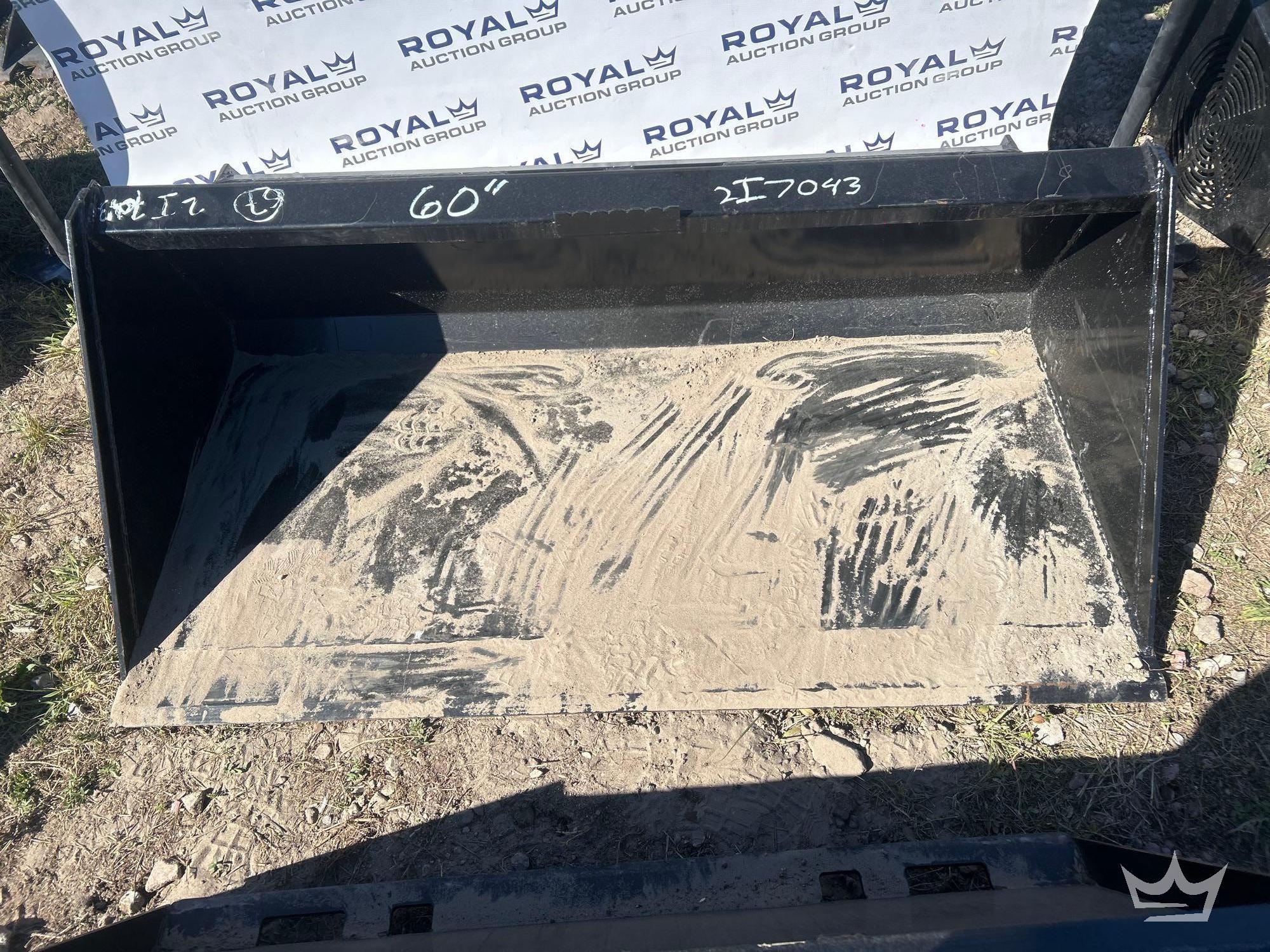 2025 Swict 60in. Bucket Skid Steer Attachment (A61567)