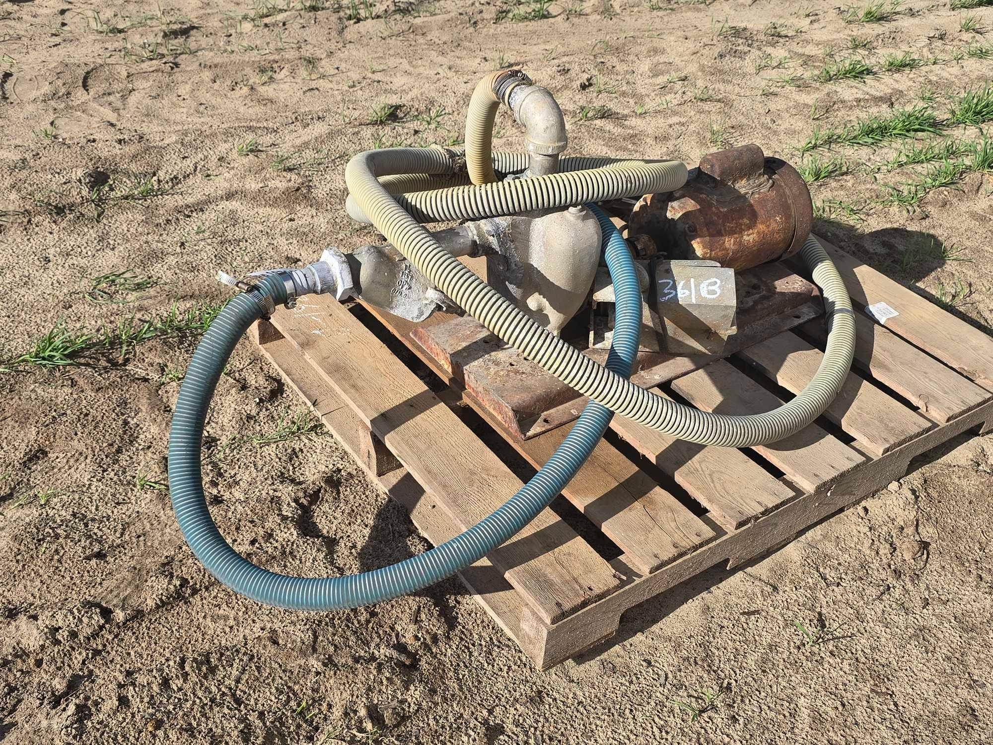 ELECTRIC MOTOR & FLOW MAX PUMP (A63290)