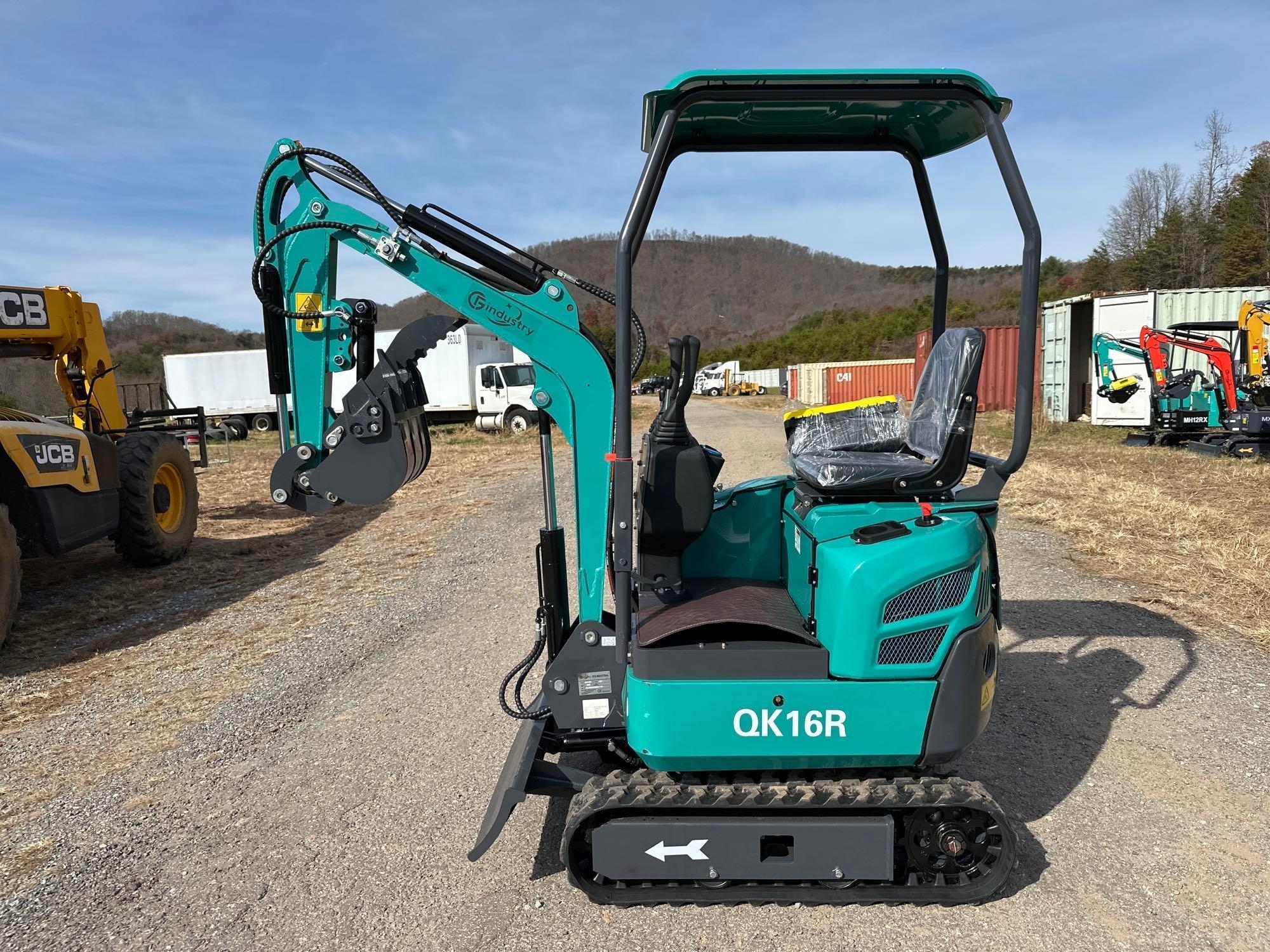 New/Unused CFG Industrial QK16R Mini Excavator (A57453)